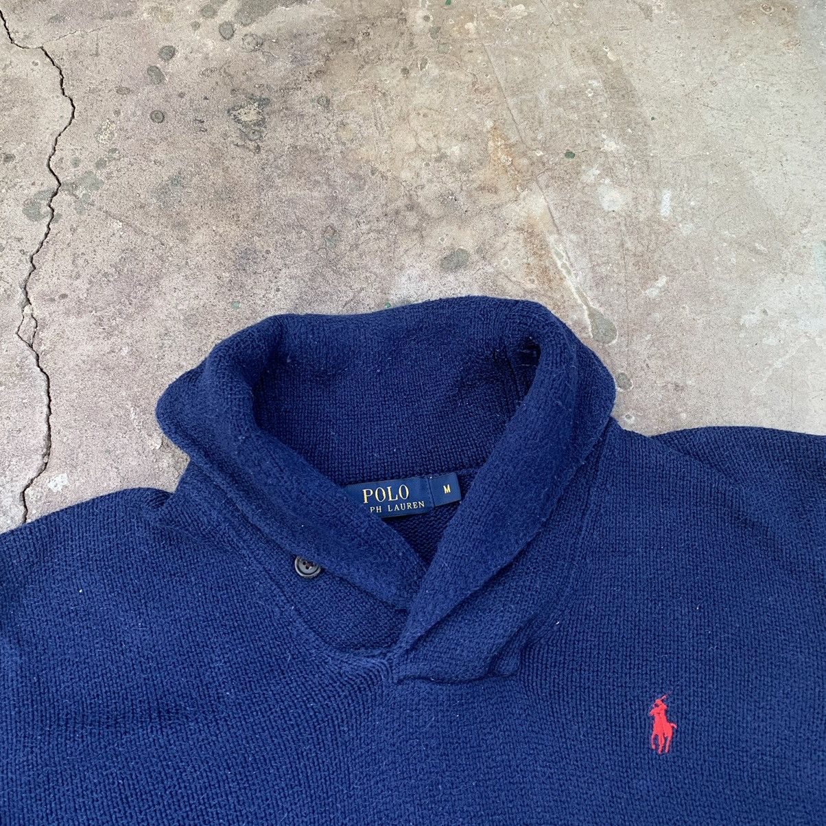 Polo Ralph Lauren × Vintage Vintage Polo Ralph Lauren Faded Sweater Size US M / EU 48-50 / 2 - 5 Thumbnail