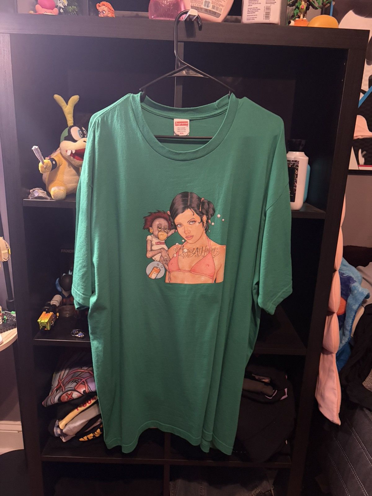 Supreme Supreme FW25 “Angel tee” Green Size US XXL / EU 58 / 5 - 1 Thumbnail