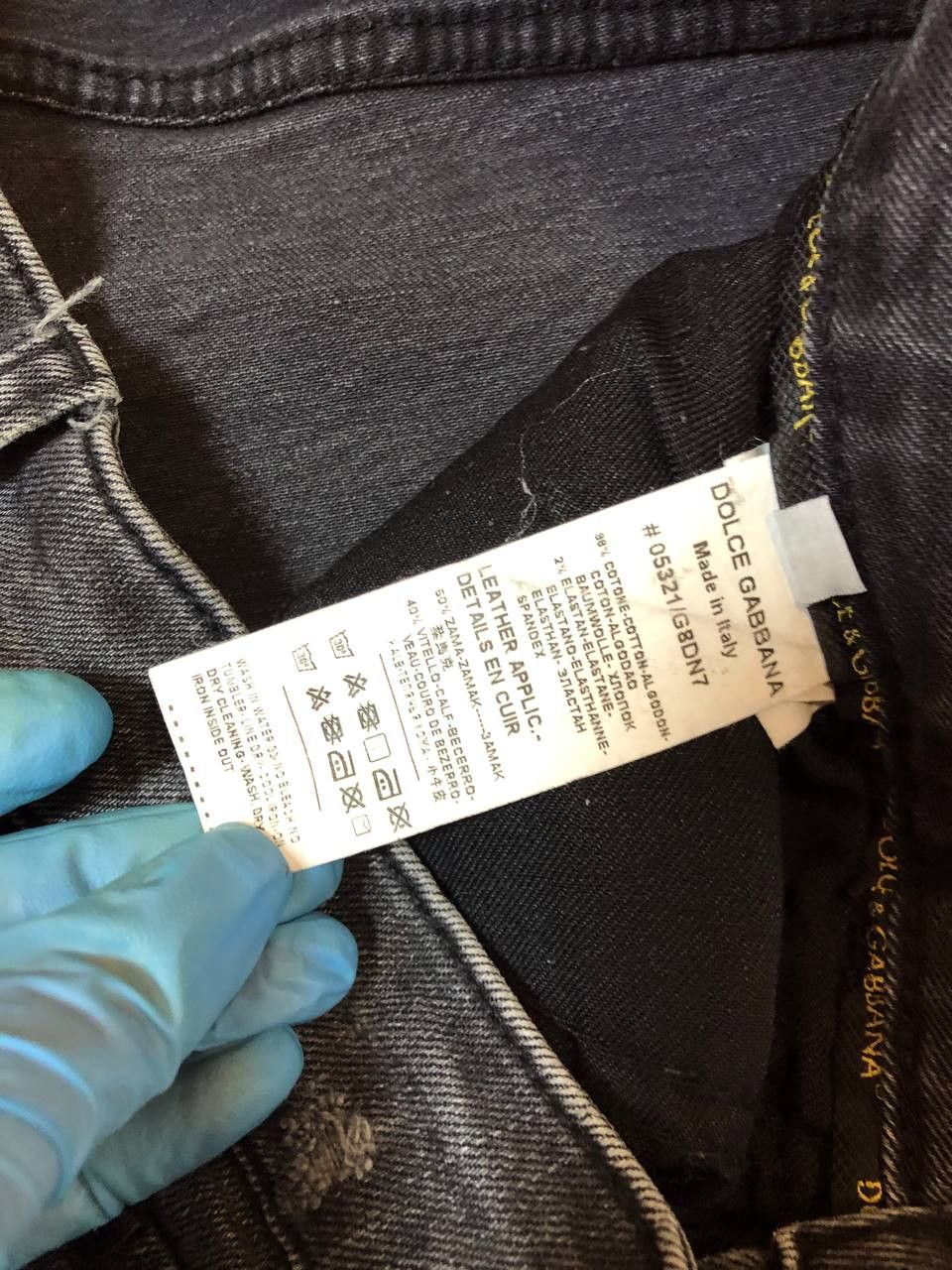 Dolce & Gabbana DOLCE & GABBANA Denim Skinny Jeans Gray luxury Size US 30 / EU 46 - 4 Thumbnail