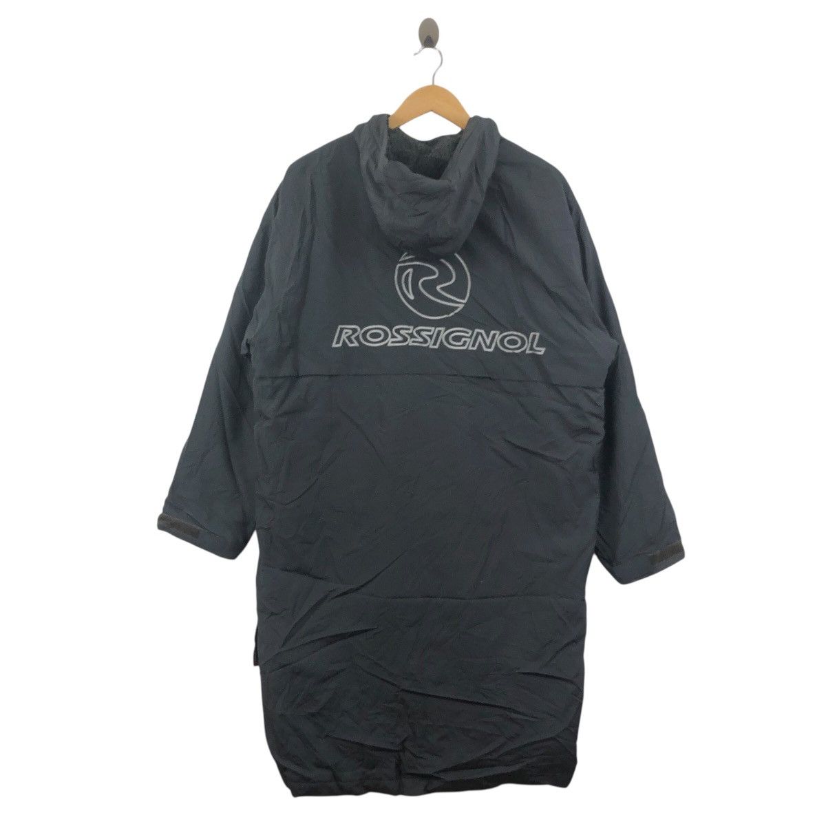 Rossignol ROSSIGNOL Heavyweight Coat Ski Lining Hooded Long Jacket Size US XL / EU 56 / 4 - 1 Thumbnail