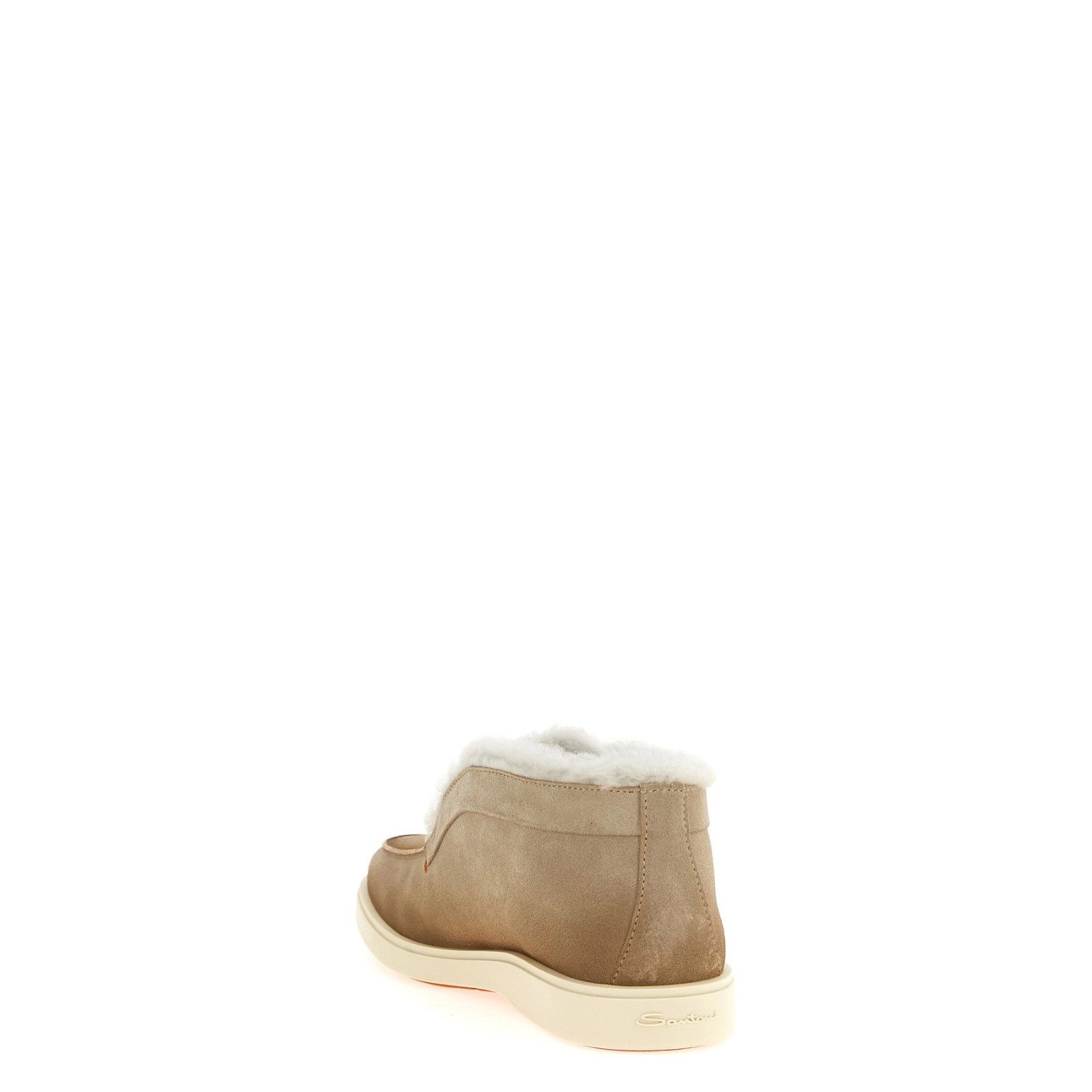 Santoni SANTONI Dragon Beige Suede Ankle Boots New & Authentic (Men' Size US 10 / EU 43 - 3 Thumbnail
