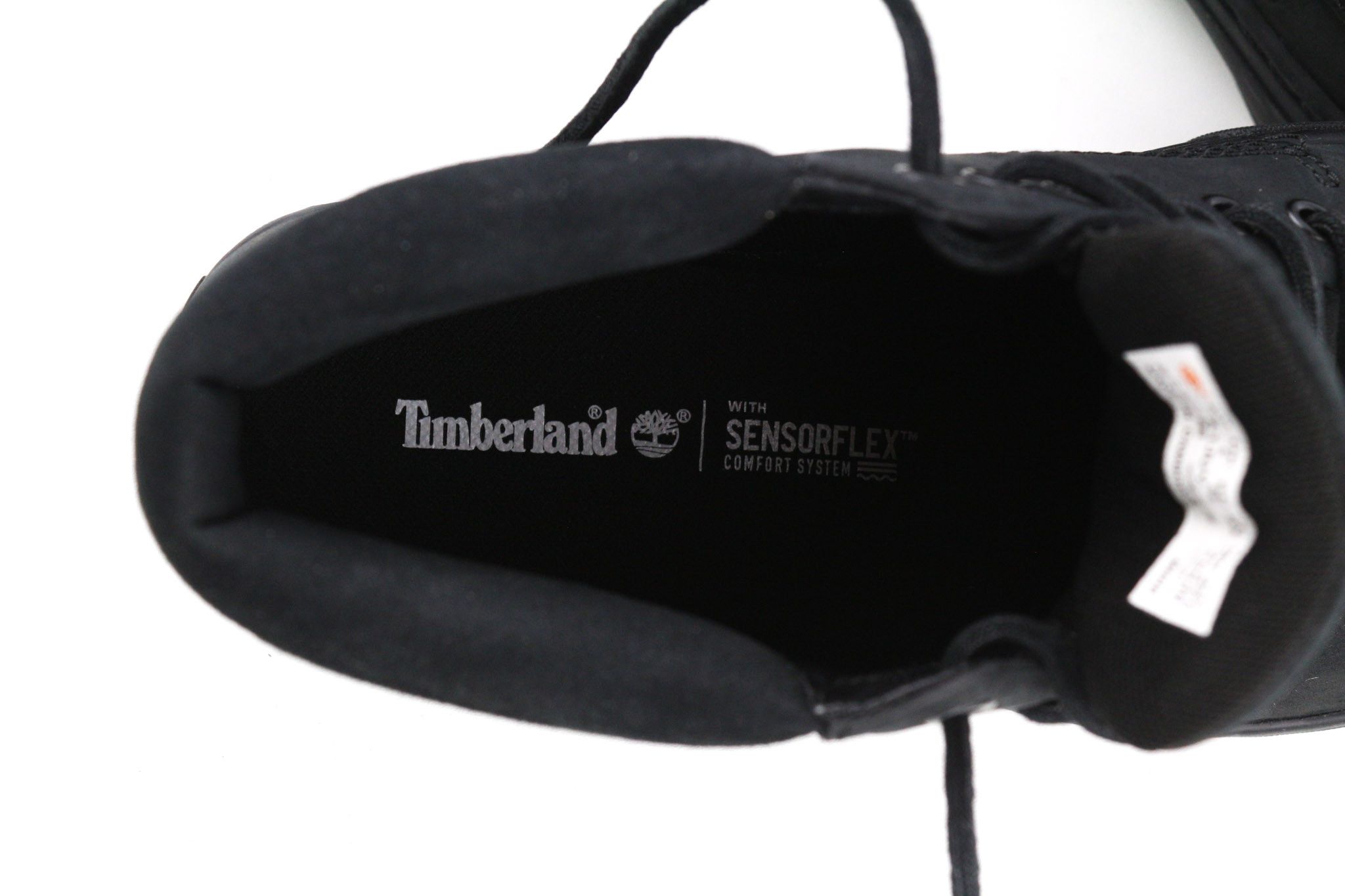 Timberland A1JUY UK8 Black Sensorflex Leather Logo Boots 79973 Size US 8.5 / EU 41-42 - 9 Thumbnail
