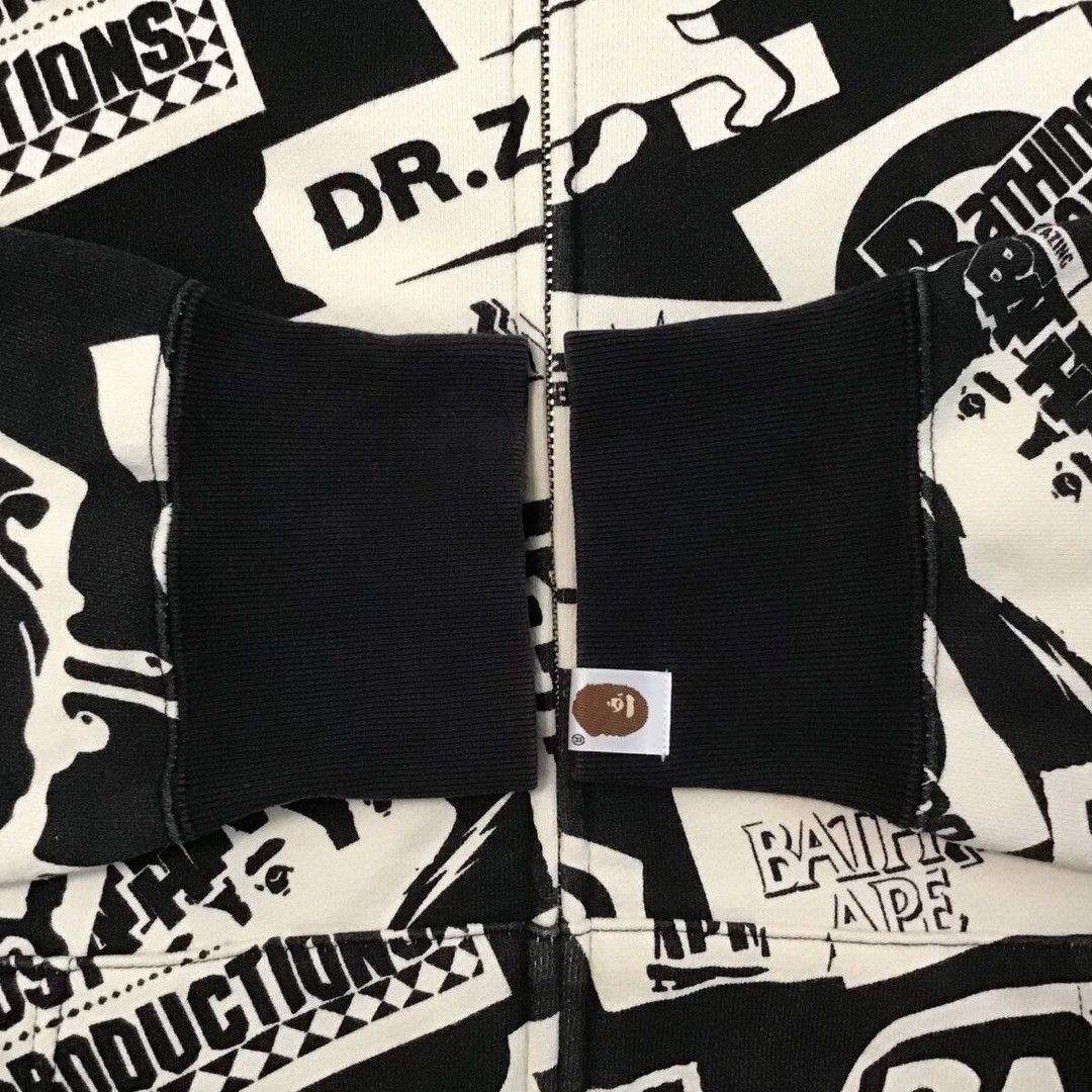 Bape BAPE Mix Logo Full Zip Hoodie a bathing ape NIGO Size US XL / EU 56 / 4 - 5 Thumbnail