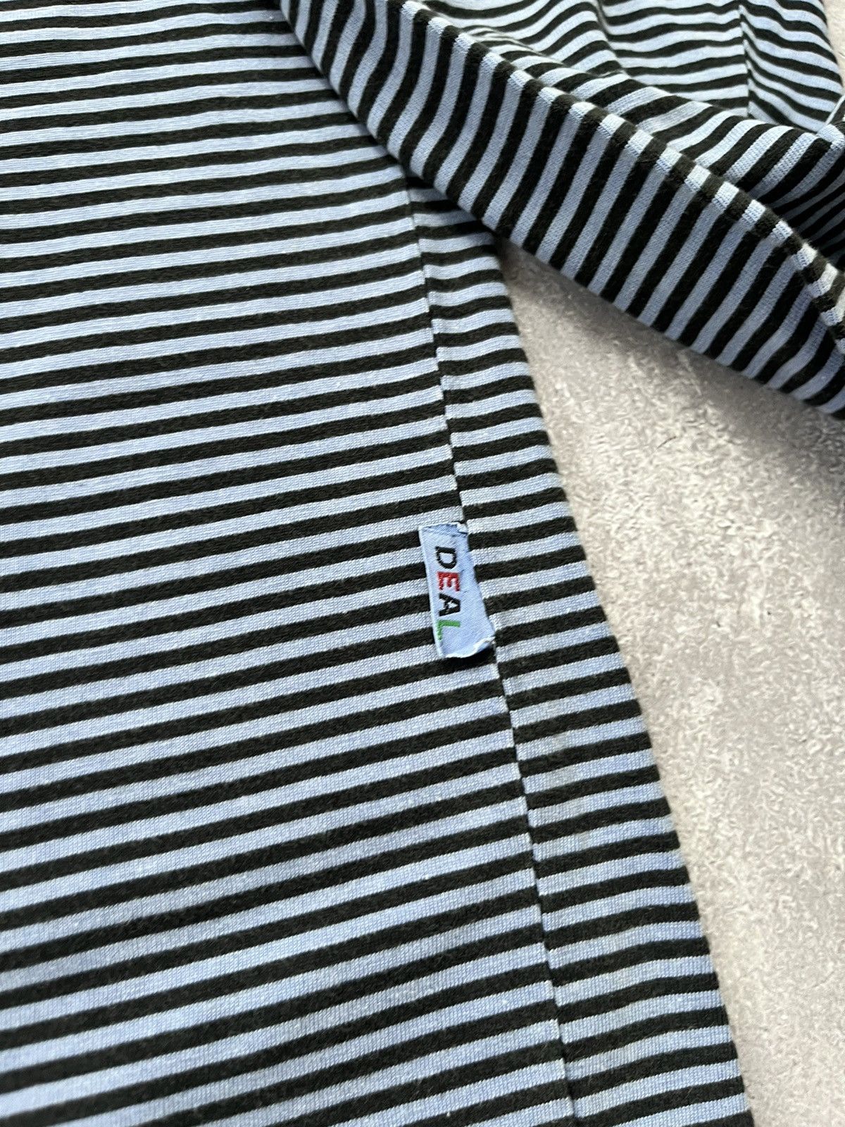 Brain Dead 💥Rare💥 DEAL Garment Dyed Color Striped Longsleeve Japan Size US L / EU 52-54 / 3 - 5 Thumbnail
