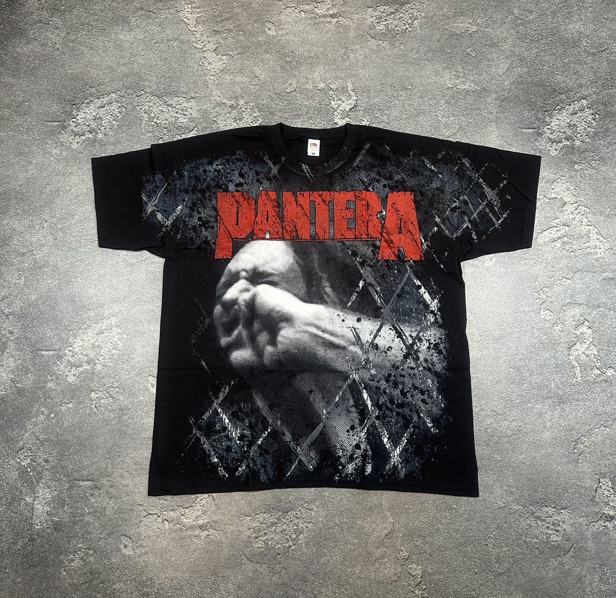 Band Tees × Vintage Pantera Vulgar Display Of Power Metal Band Tee 71 OOs Size US XXL / EU 58 / 5 - 1 Thumbnail