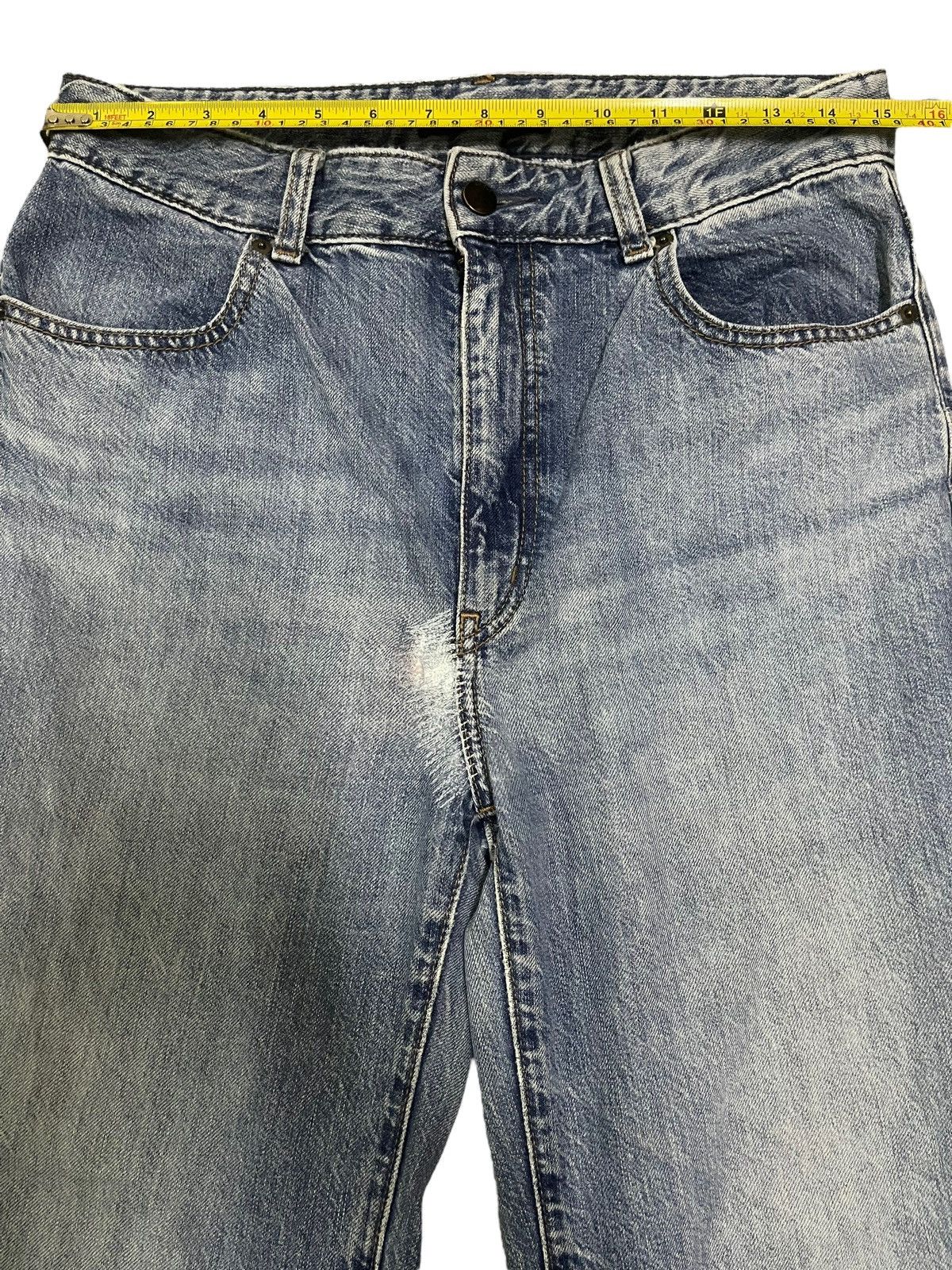 Uniqlo Vintage Japanese Uniqlo Blue Wash Baggy Style Jeans Size US 30 / EU 46 - 10 Thumbnail