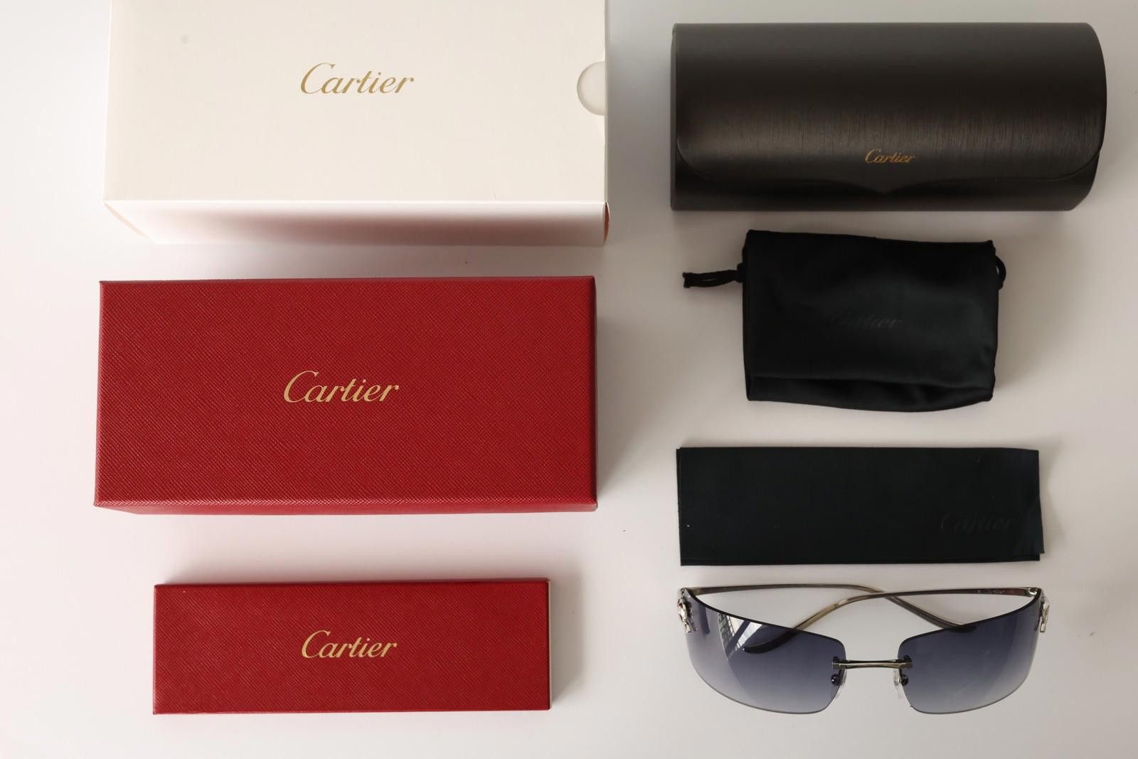 Cartier New Cartier eyewear optical sunglasses CT0503S 002 silver Size ONE SIZE - 2 Thumbnail
