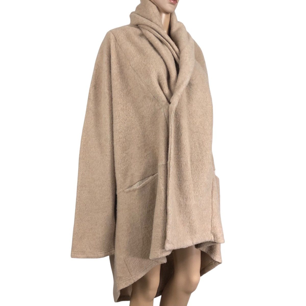 gomme Vintage Gomme Poncho Coat Double Breasted Size M / US 6-8 / IT 42-44 - 1 Thumbnail
