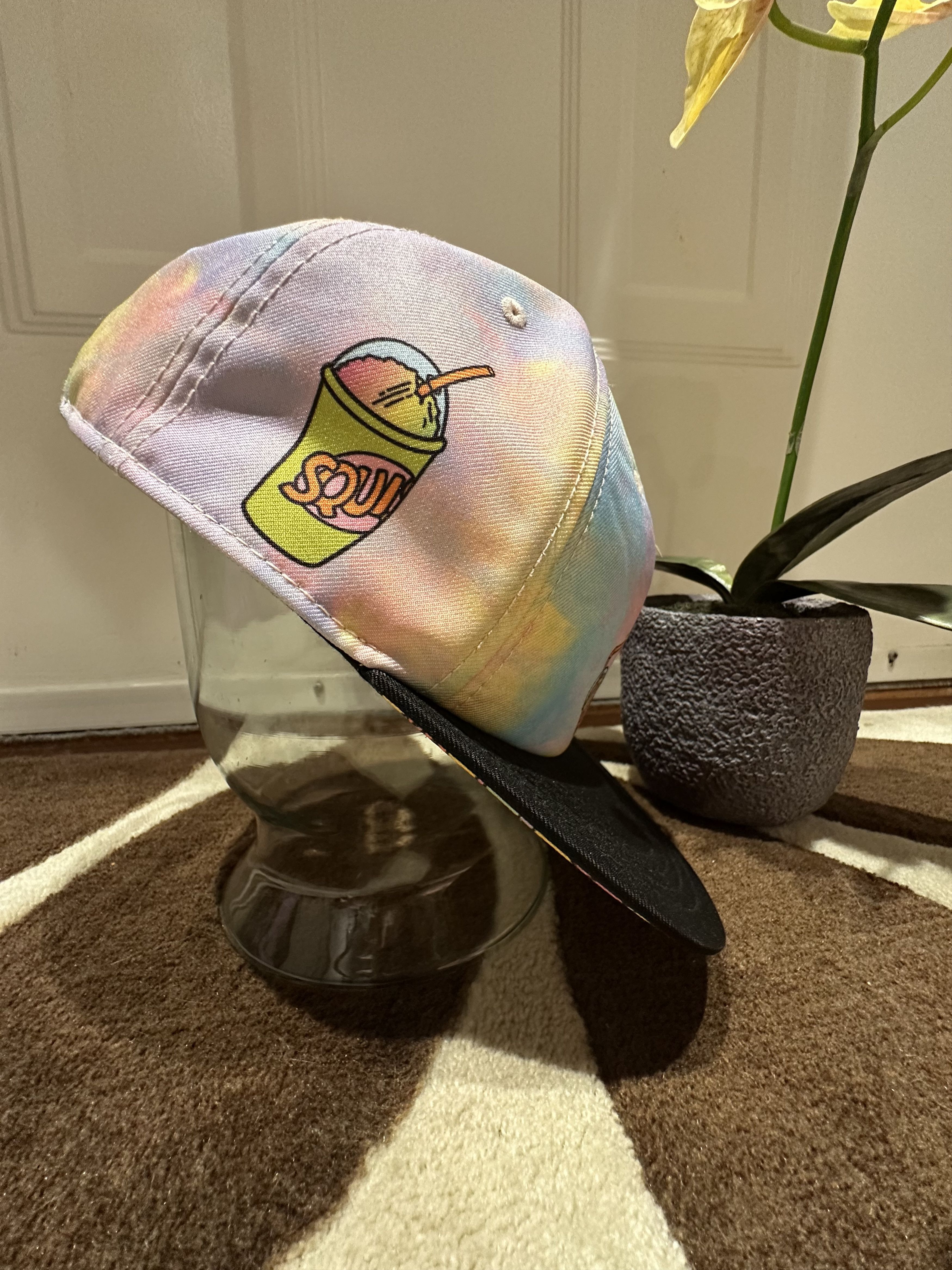 Mad Engine The Simpsons Bart Tie-Dye Snapback Hat – Mad Engine 20th TV Size ONE SIZE - 2 Thumbnail
