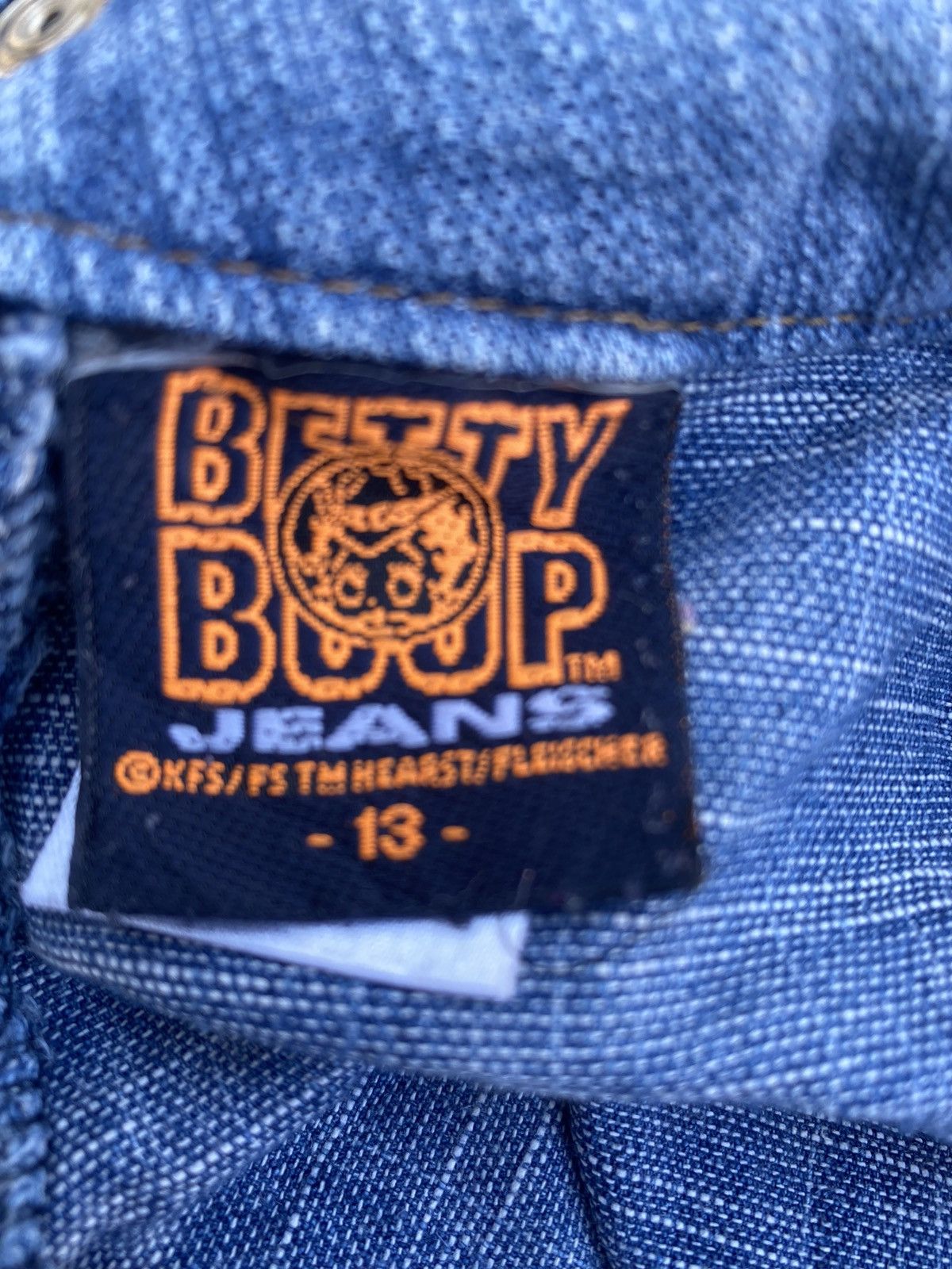 Vintage vintage Jeans Betty boop Denim Size 32" / US 10 / IT 46 - 9 Thumbnail