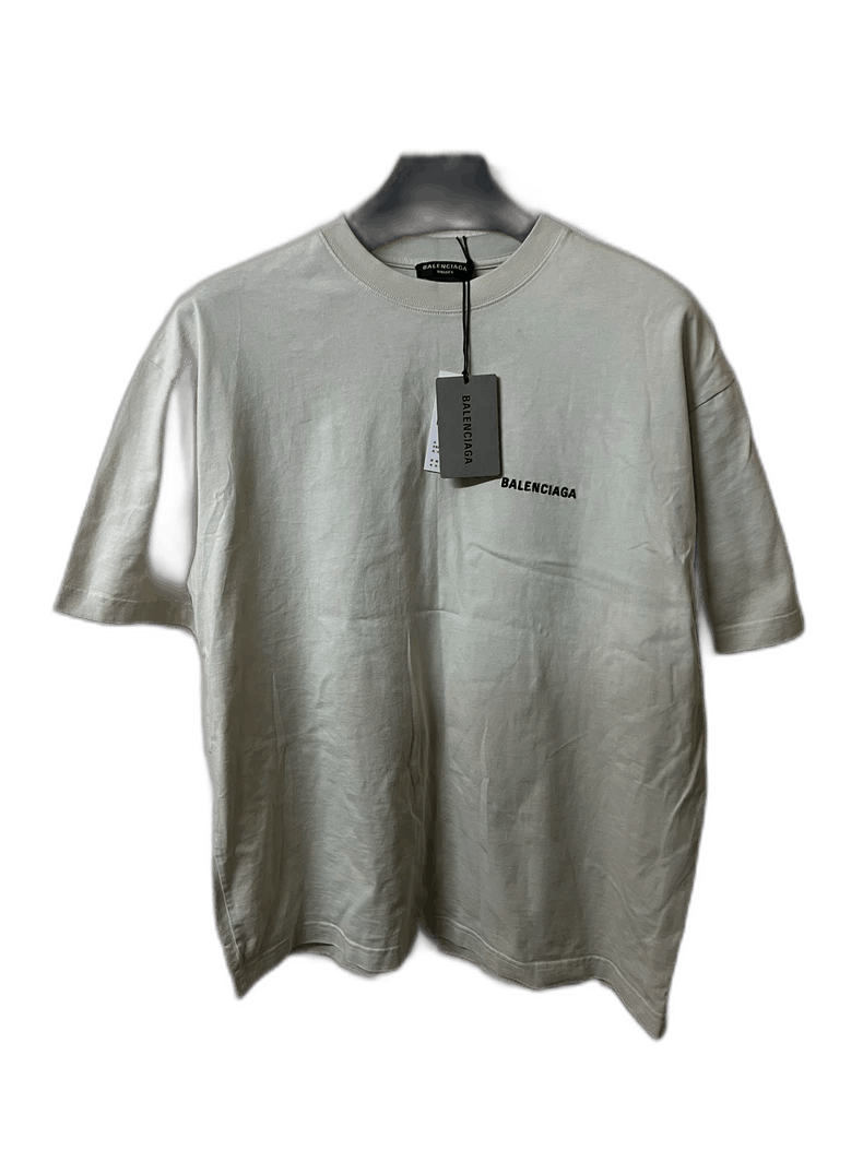 Balenciaga BALENCIAGA Short Sleeve Logo T-Shirt Size US S / EU 44-46 / 1 - 1 Thumbnail