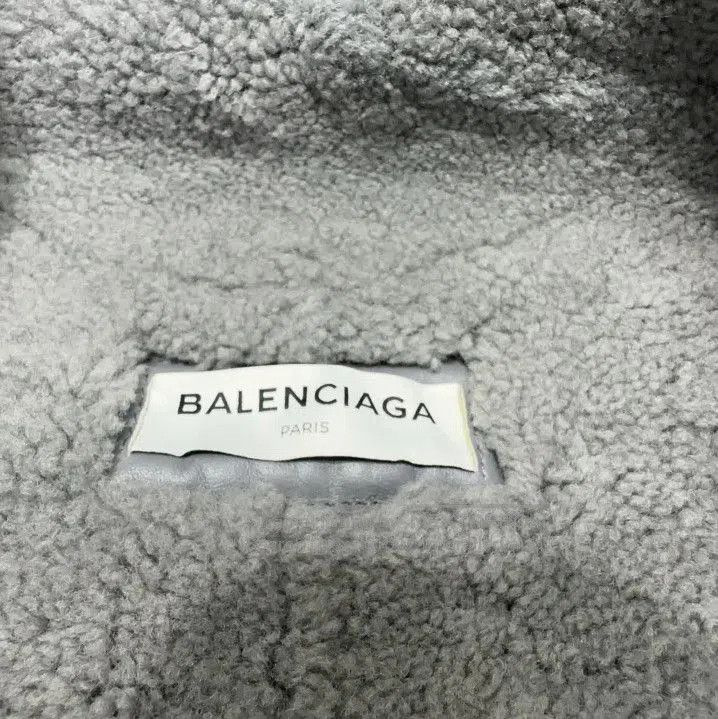 Balenciaga Balenciaga Gray Leather Zip-Collar Jacket. Size US S / EU 44-46 / 1 - 5 Thumbnail