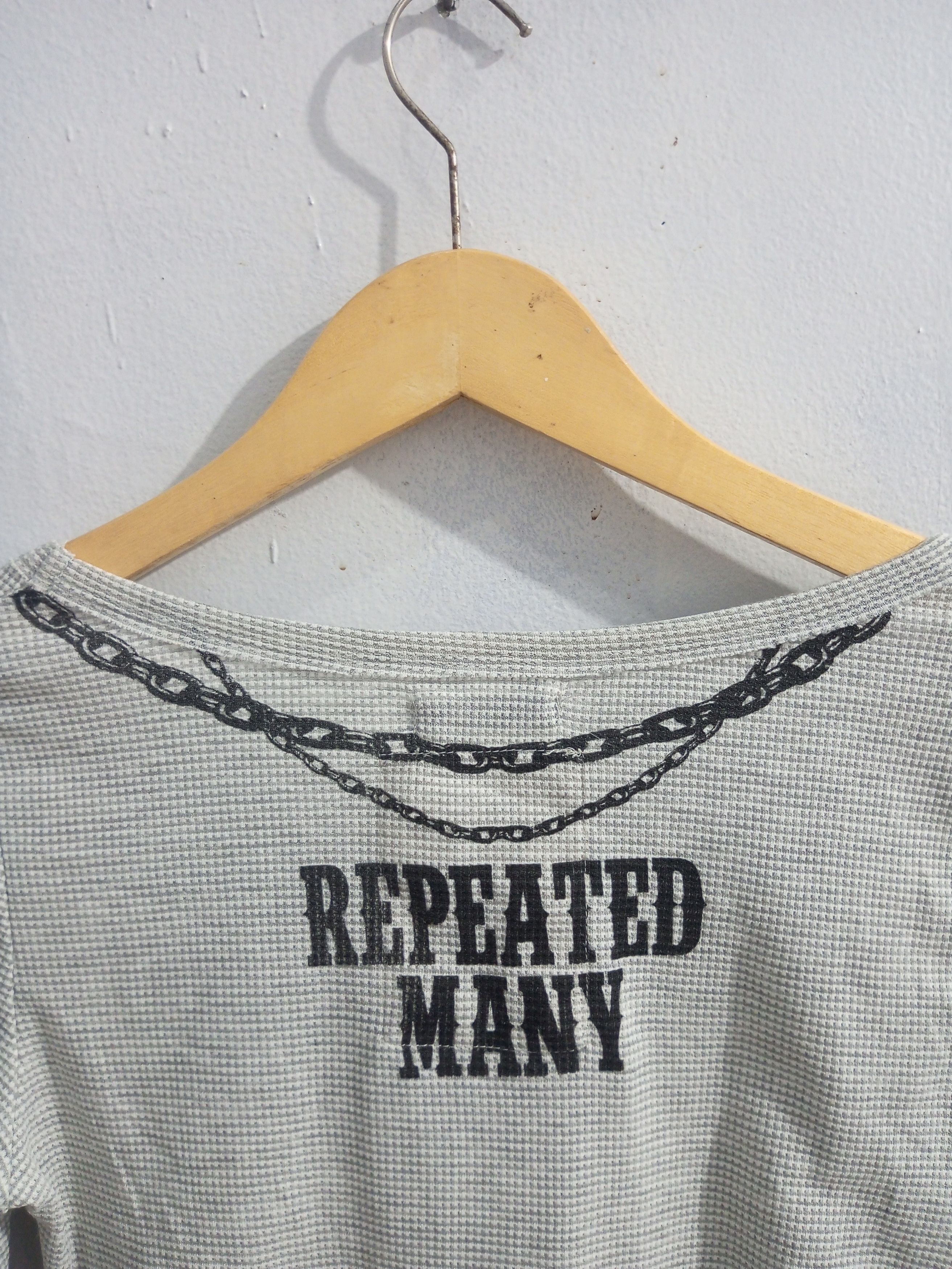 Japanese Brand Vintage native american poem studded long sleeve t shirt Size US S / EU 44-46 / 1 - 8 Thumbnail