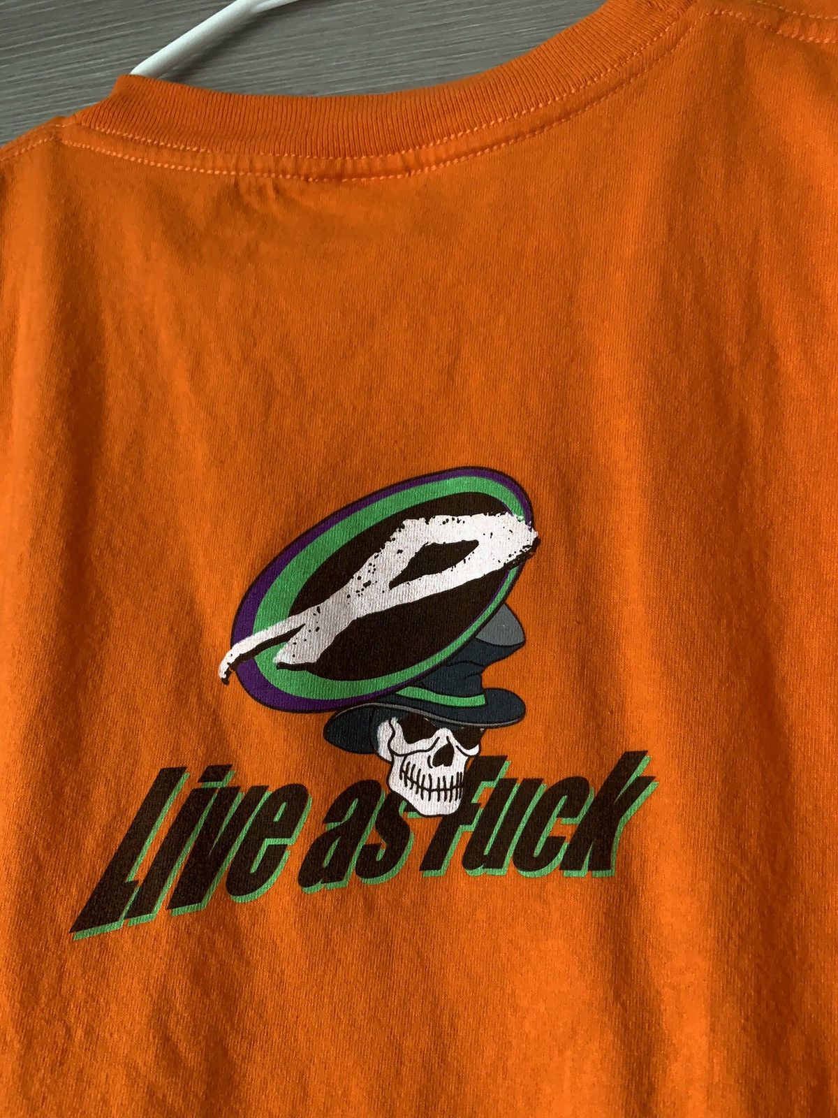 Other Vintage Poison ‘Live as F**k’ Tee Size US XL / EU 56 / 4 - 1 Thumbnail