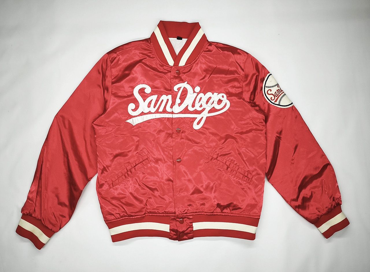 Other vintage SAN DIEGO red nylon Baseball Jacket Size US M / EU 48-50 / 2 - 1 Thumbnail