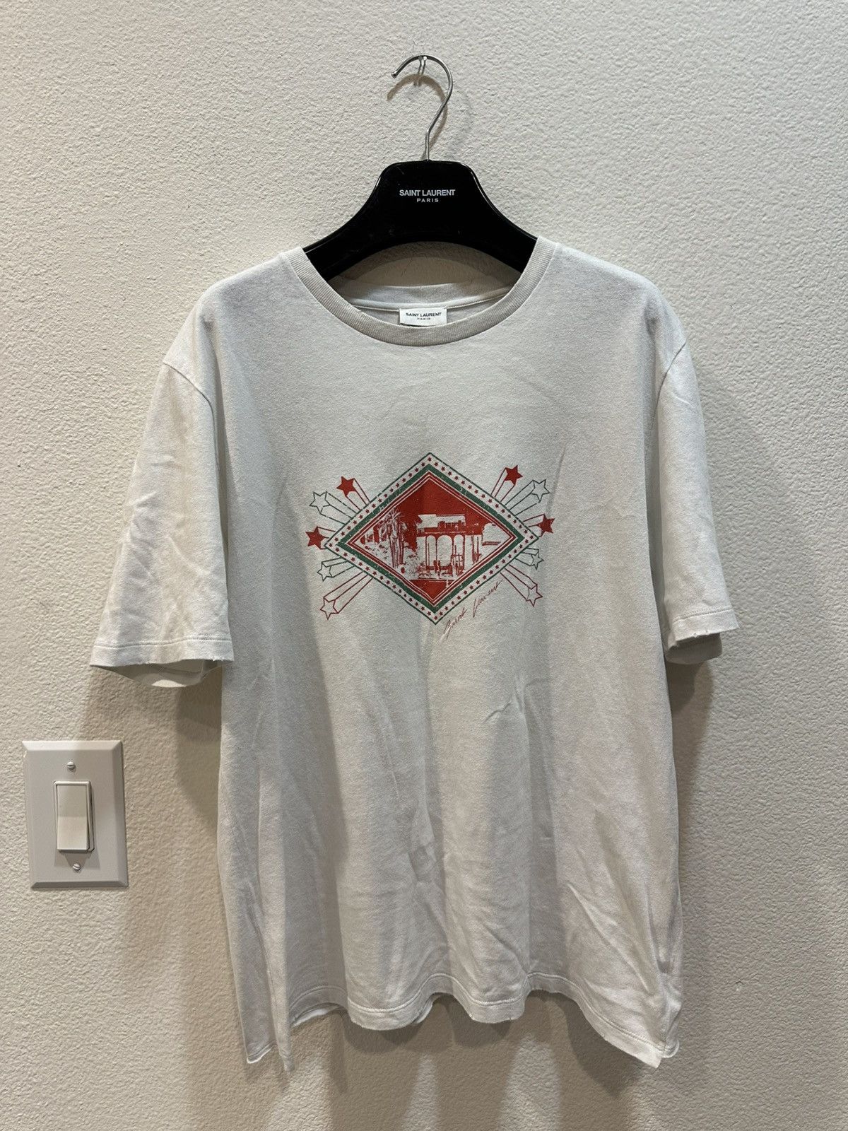 Saint Laurent Paris SS19 Jardin Majorelle Tee XS Size US S / EU 44-46 / 1 - 1 Thumbnail