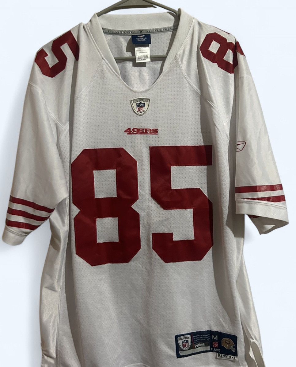 Reebok Vintage Vernon Davis San Francisco 49ers Jersey #85 Size M Size US M / EU 48-50 / 2 - 1 Thumbnail