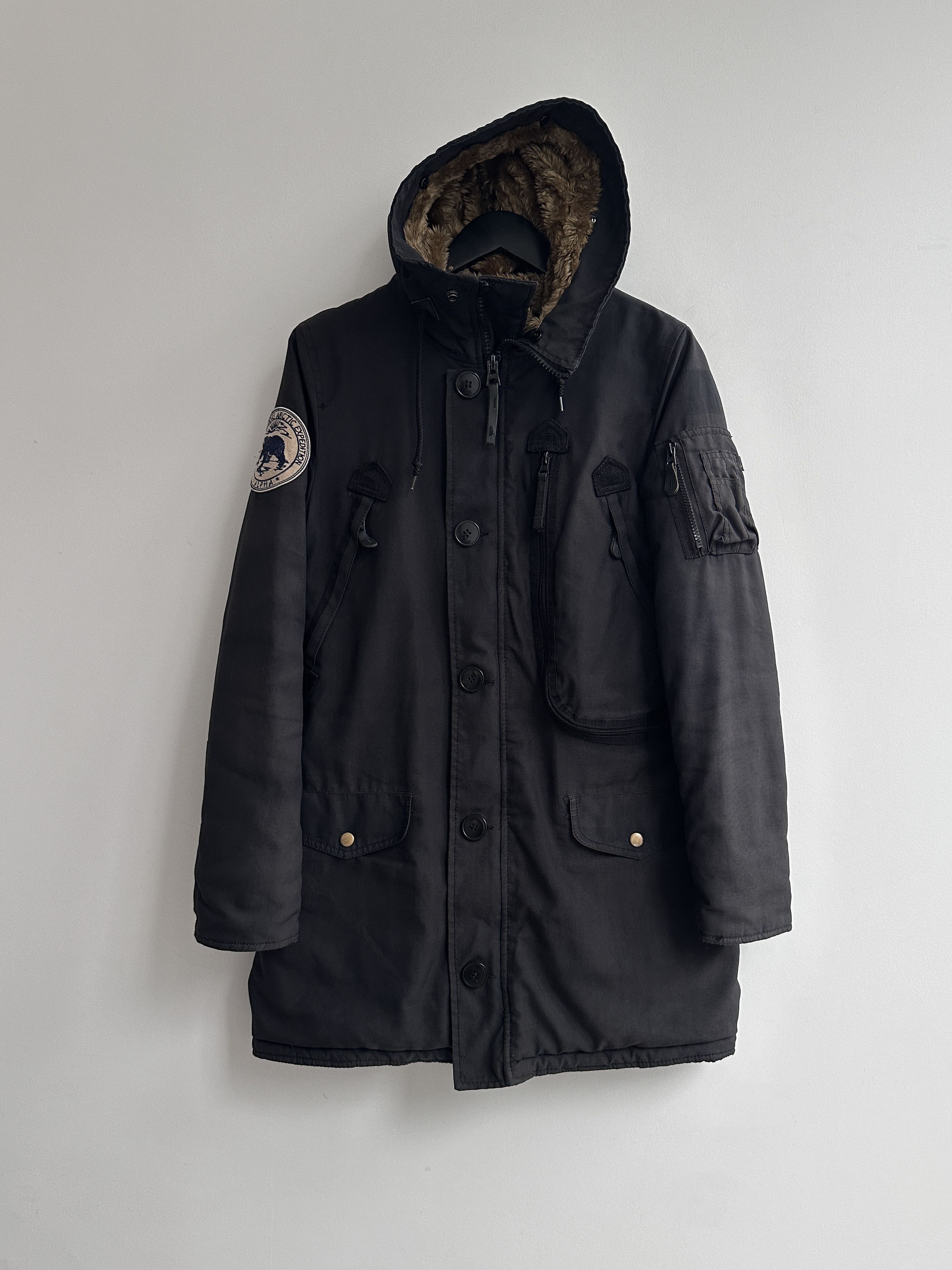 Alpha Industries × Vintage Alpha Industries Parka Coat Jacket Size M / US 6-8 / IT 42-44 - 1 Thumbnail