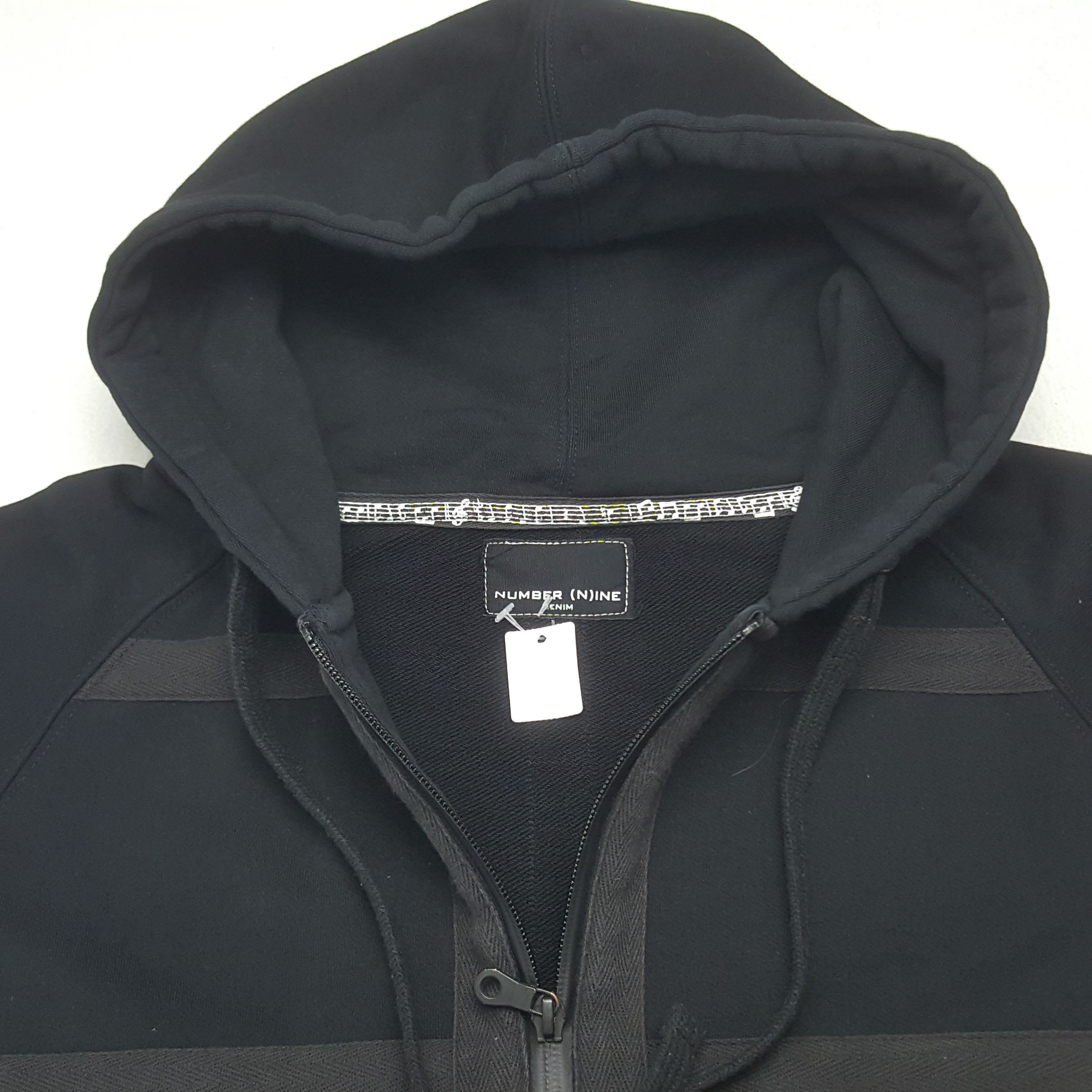 Japanese Brand × Number (N)ine × Vintage Vintage Number (N)ine Custom Art Signature Jacket Hoodies Size US XS / EU 42 / 0 - 5 Thumbnail