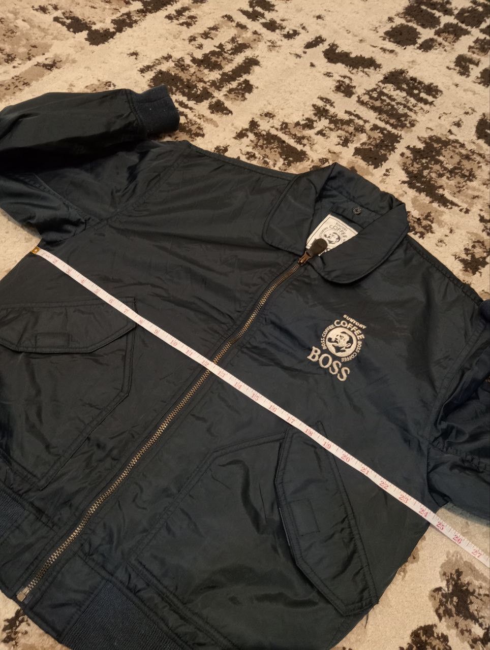 Japanese Brand Vintage BOSS COFFEE Bomber Jacket Size US L / EU 52-54 / 3 - 9 Thumbnail