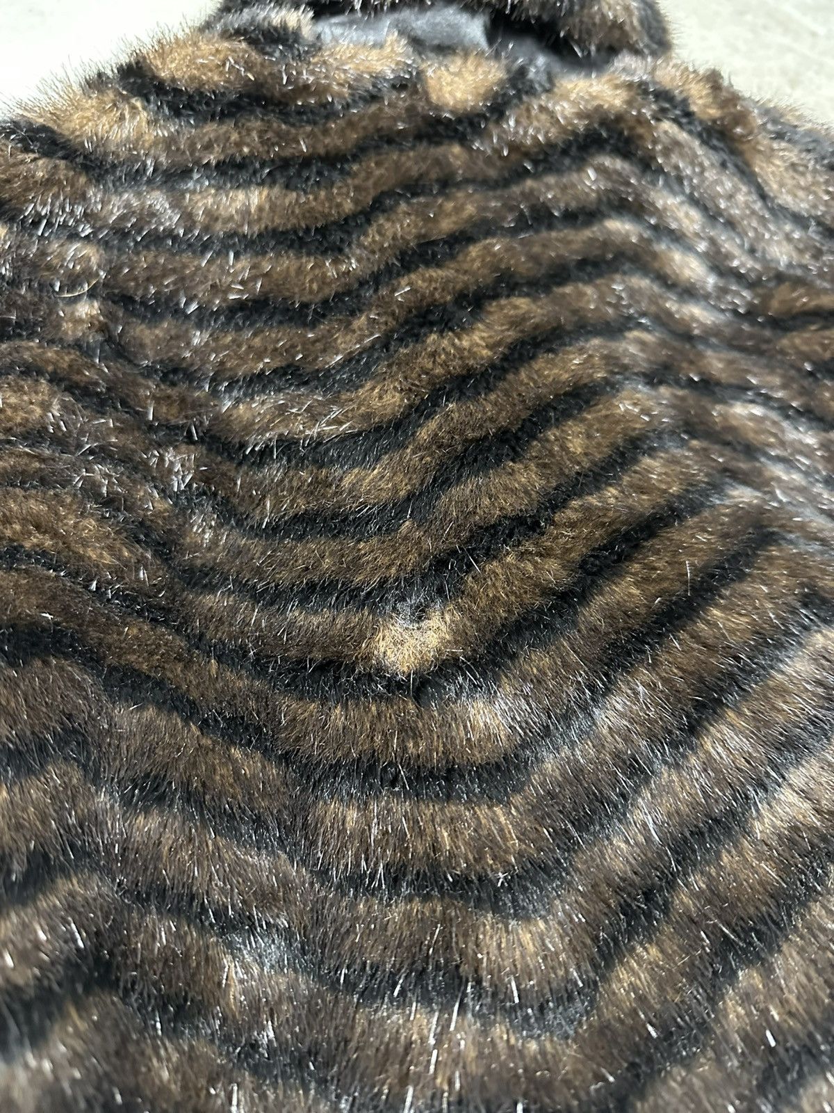 If Six Was Nine × Japanese Brand × Le Grande Bleu (L.G.B.) Vintage Y2K Faux Fur Brown Jacket Japanese Style Size US XS / EU 42 / 0 - 9 Thumbnail