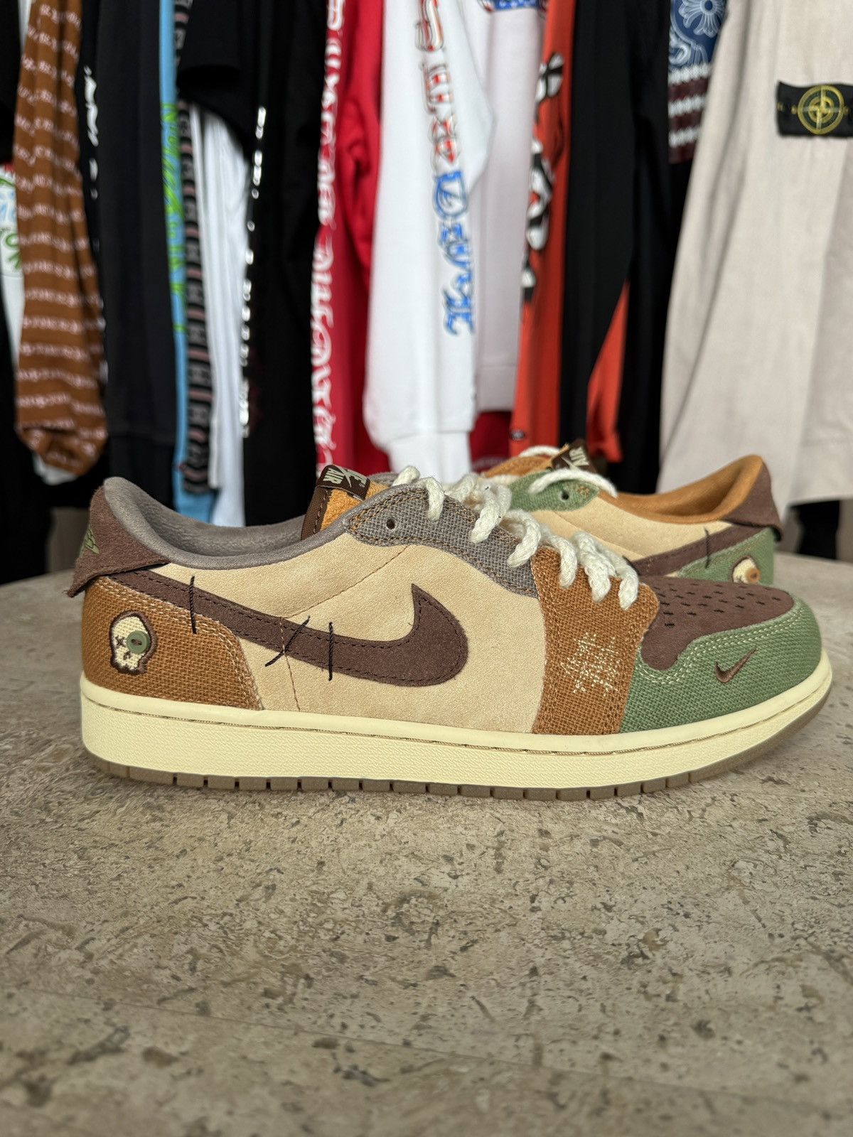 Jordan Brand Jordan 1 Retro Low OG Zion Williamson Voodoo Size US 10.5 / EU 43-44 - 1 Thumbnail