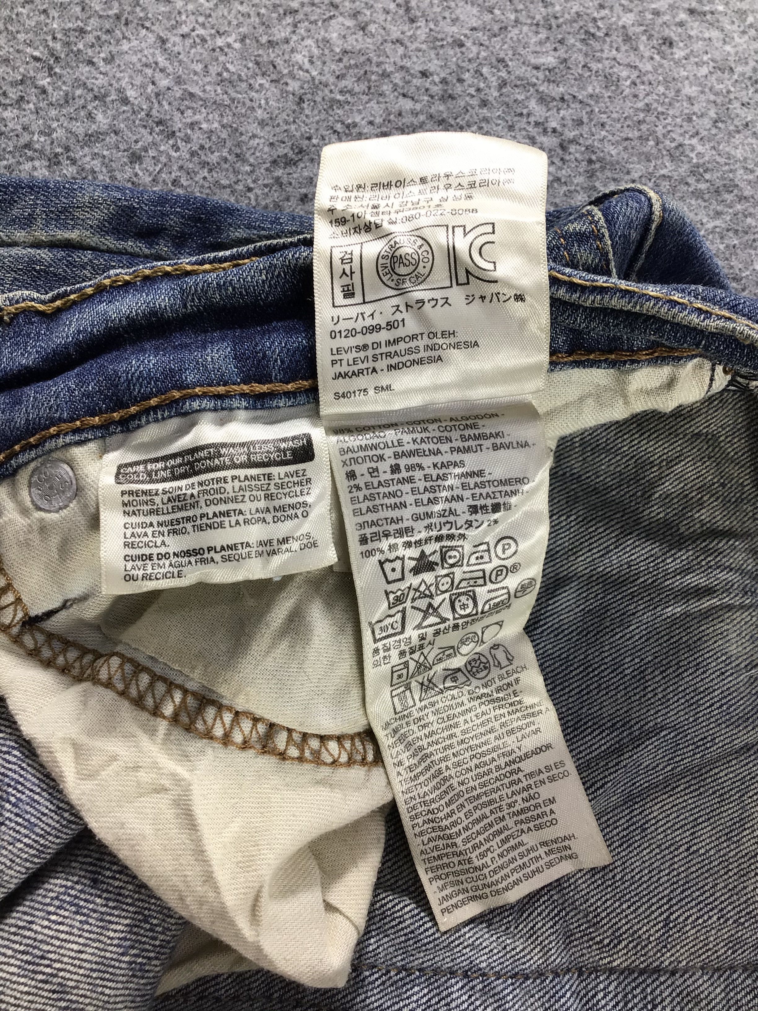 Levi's Vintage Levis 514 Jeans-J789 Size US 35 - 11 Thumbnail