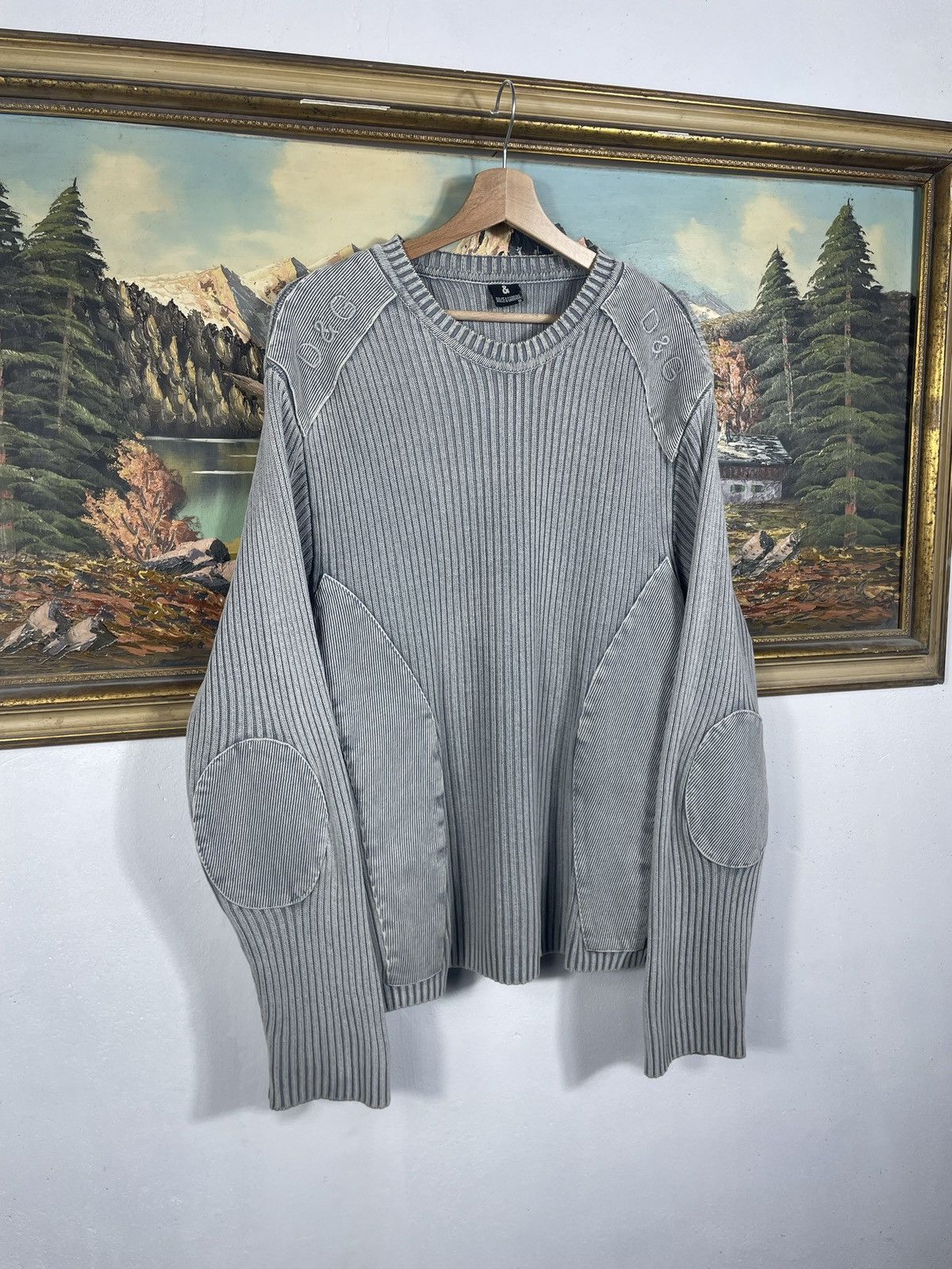 Dolce & Gabbana × Vintage Dolce&Gabbana D&G Sweatshirt Crewneck Jumper Sweater Pull Size US M / EU 48-50 / 2 - 2 Thumbnail