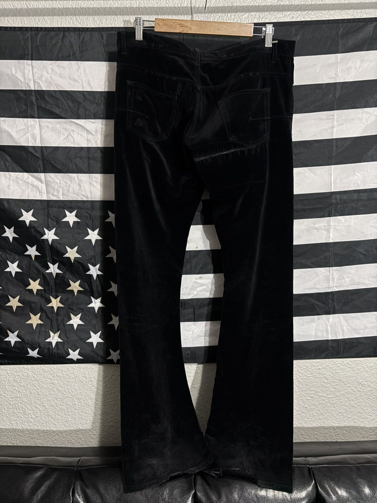 Dior 2005 “In The Morning” Velvet Bootcuts Size US 31 - 4 Thumbnail
