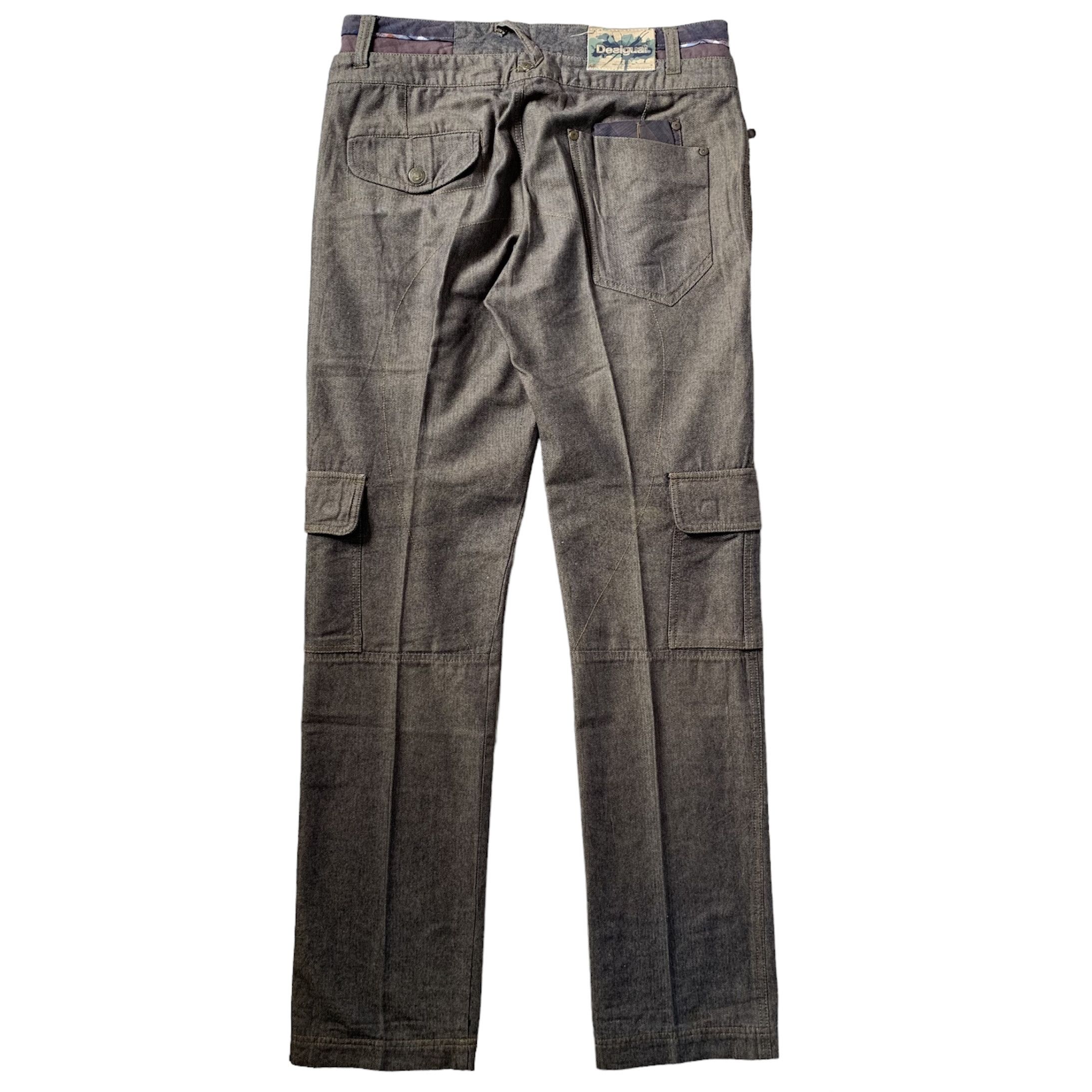 Desigual DESIGUAL CARGO PANTS MULTIPOCKET STREETWEAR Size US 32 / EU 48 - 2 Thumbnail