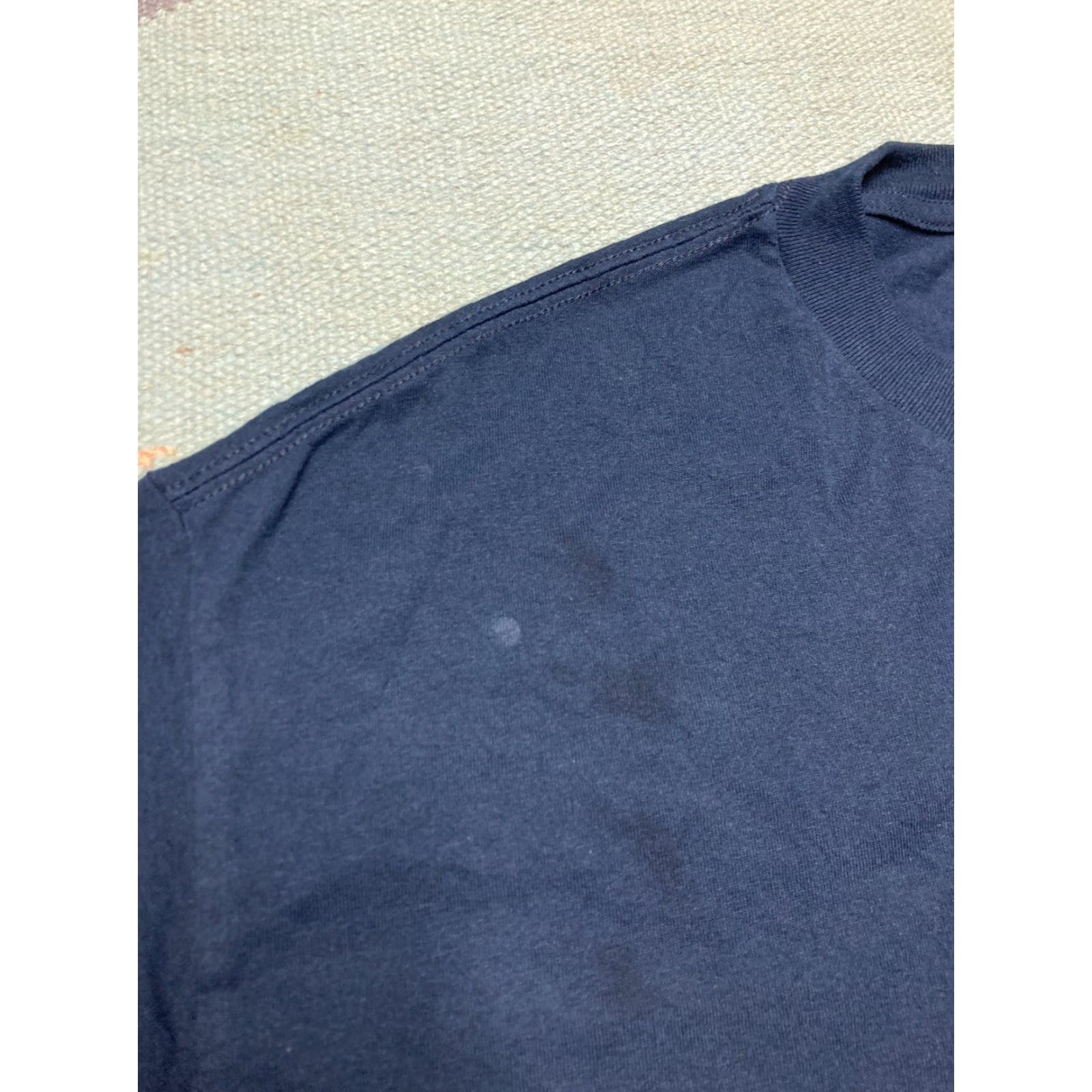 Vintage VINTAGE Animal T-Shirt XL Blue Embroidered Mackinac Island Michigan Moose Deer Anime Size US XL / EU 56 / 4 - 4 Thumbnail
