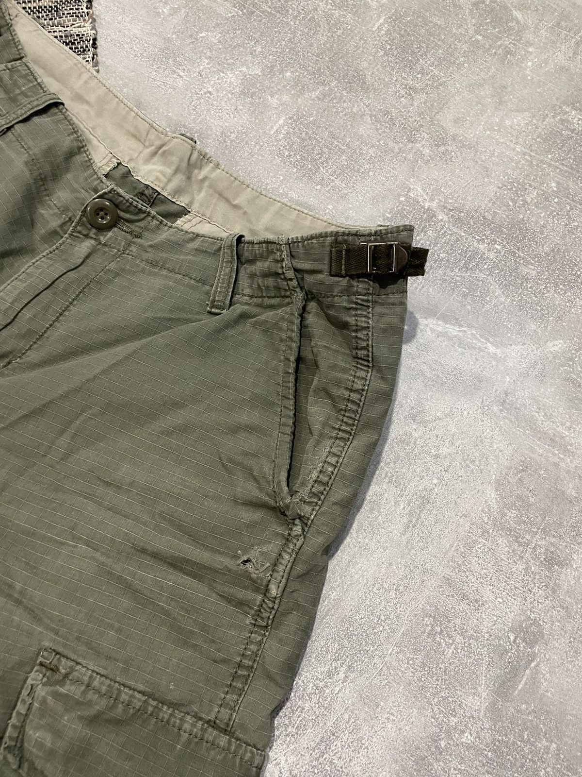 90s USA WORKWEAR DOUBLE KNEE PANT AVIATION CARGO MULTIPOCKET