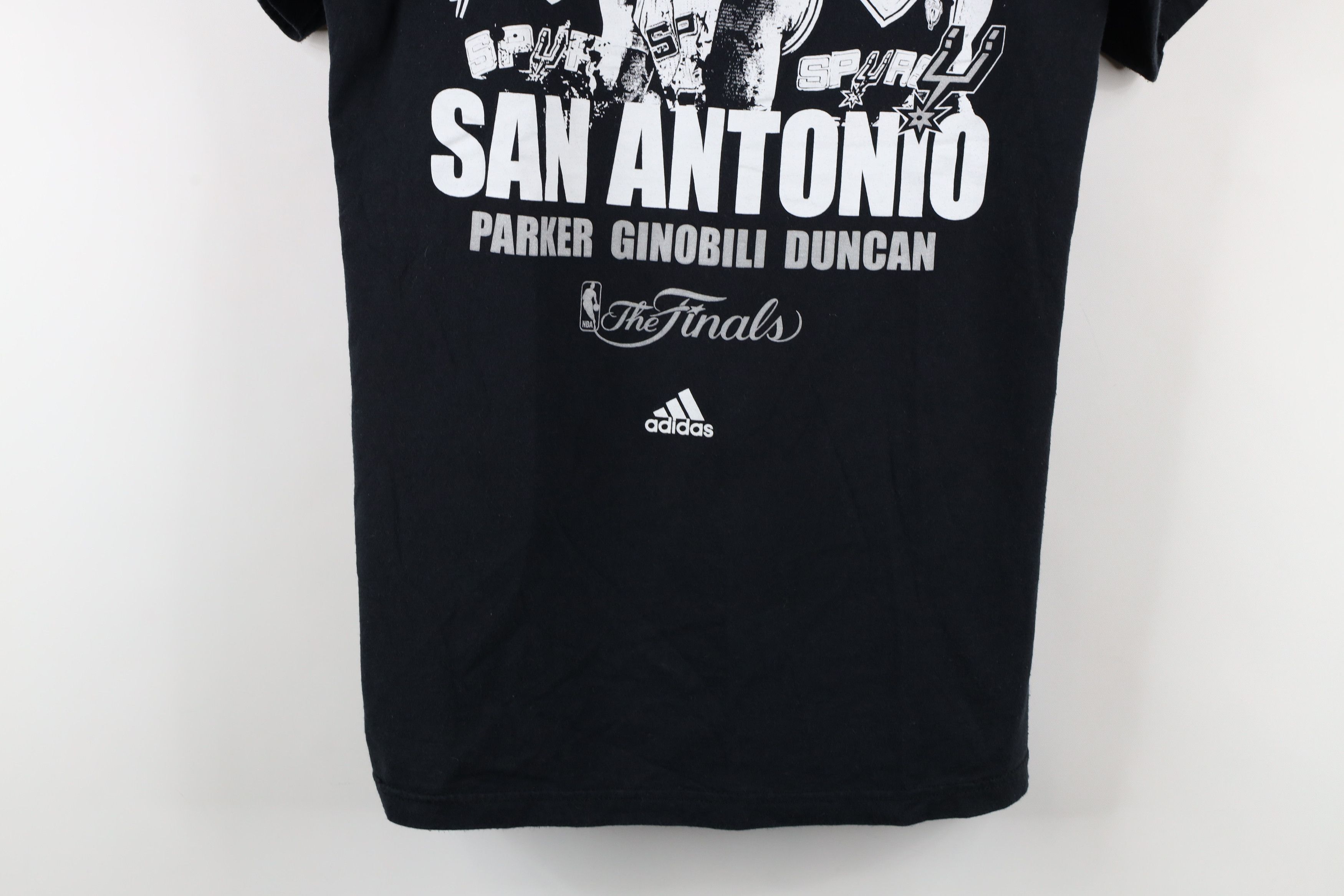 Adidas × Vintage Vintage Y2K Adidas Spurs Parker Ginobili Duncan T-Shirt Size US M / EU 48-50 / 2 - 3 Thumbnail