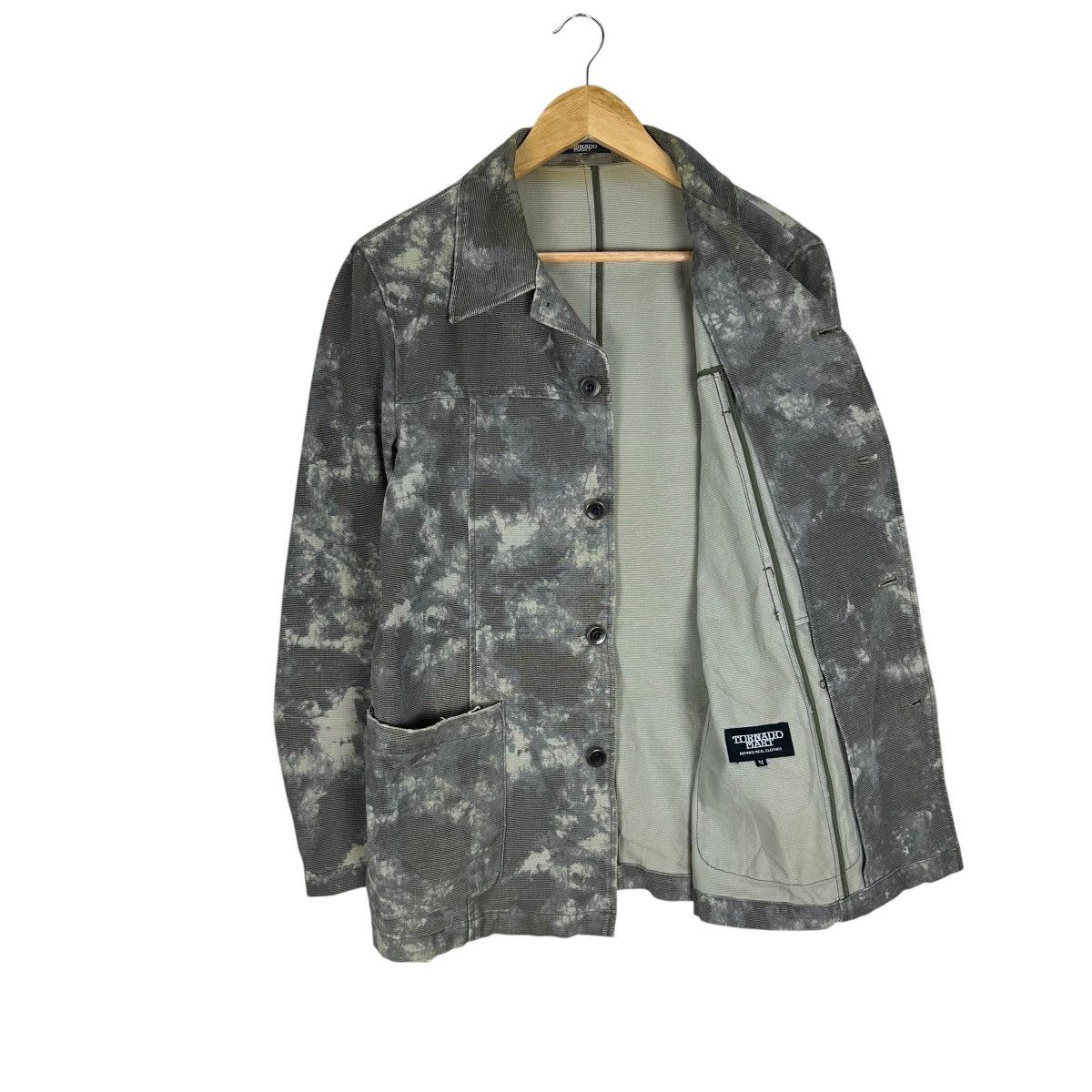 Tornado Mart TORNADO MART TIE DYE WAS NINE DISTRESS JACKET LIKE LGB Size US M / EU 48-50 / 2 - 7 Thumbnail
