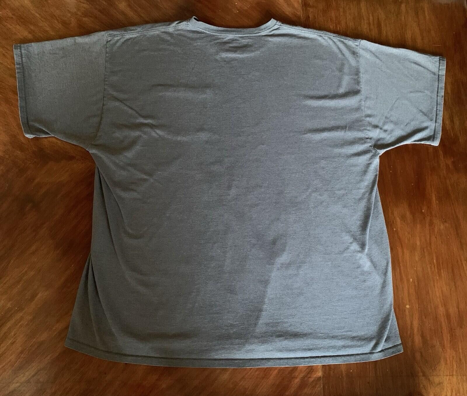 Fruit Of The Loom Men's 3XL Fruit of the Loom Gray Cotton Blend Pocket T-Shirt Size US XXL / EU 58 / 5 - 2 Thumbnail