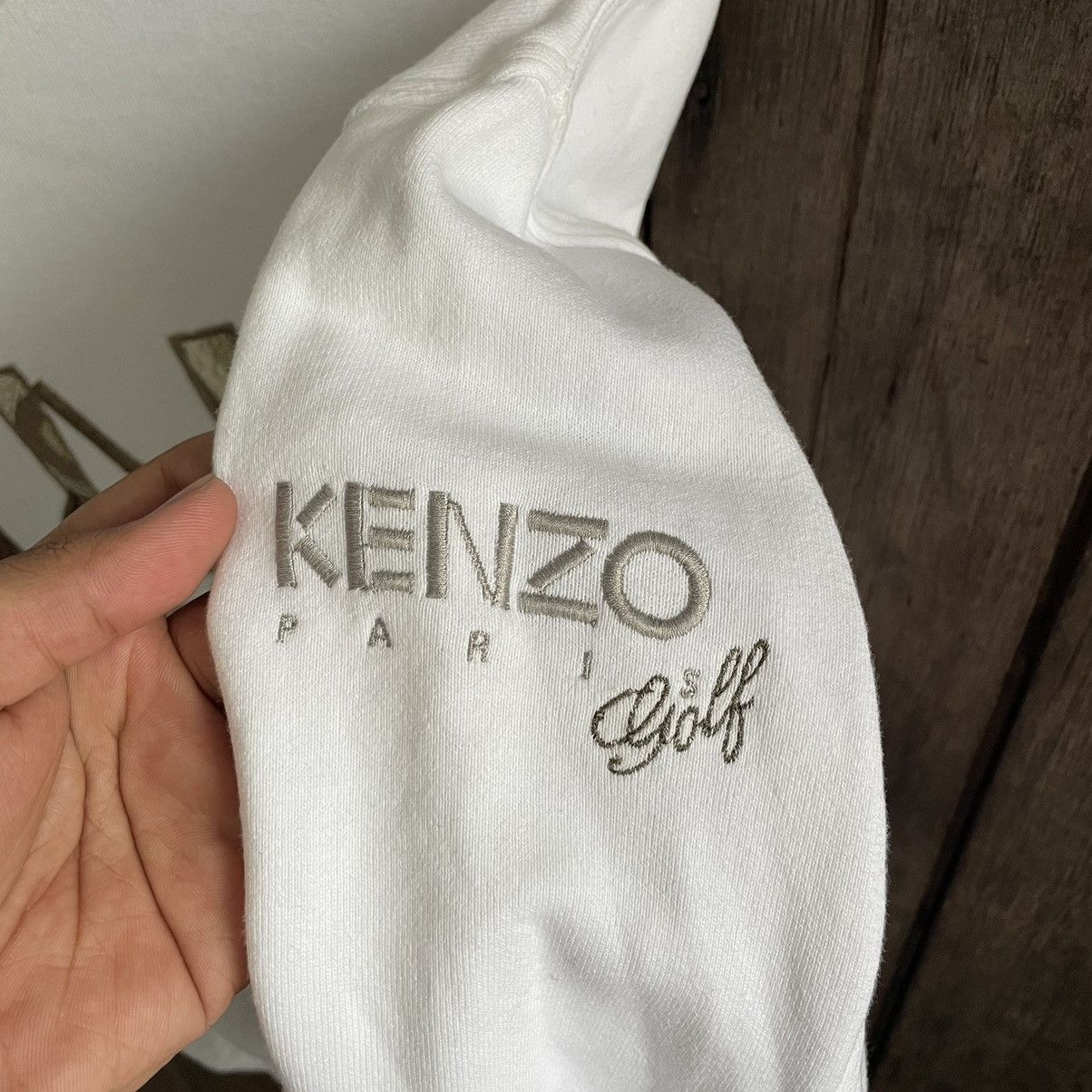 Kenzo × Vintage Vintage Kenzo Golf Sweatshirt Size US L / EU 52-54 / 3 - 5 Thumbnail