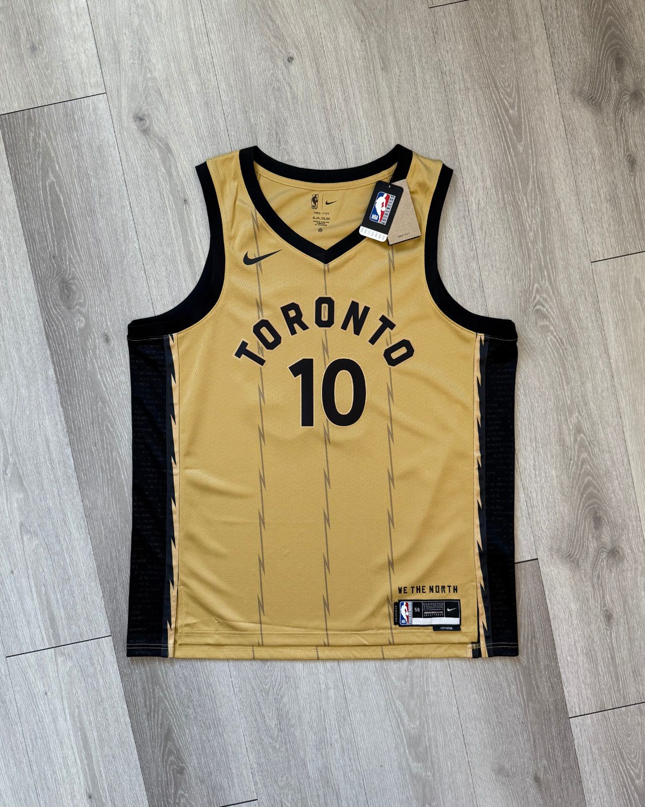 Nike OVO Toronto Raptors City Edition Basketball Jersey XXL
