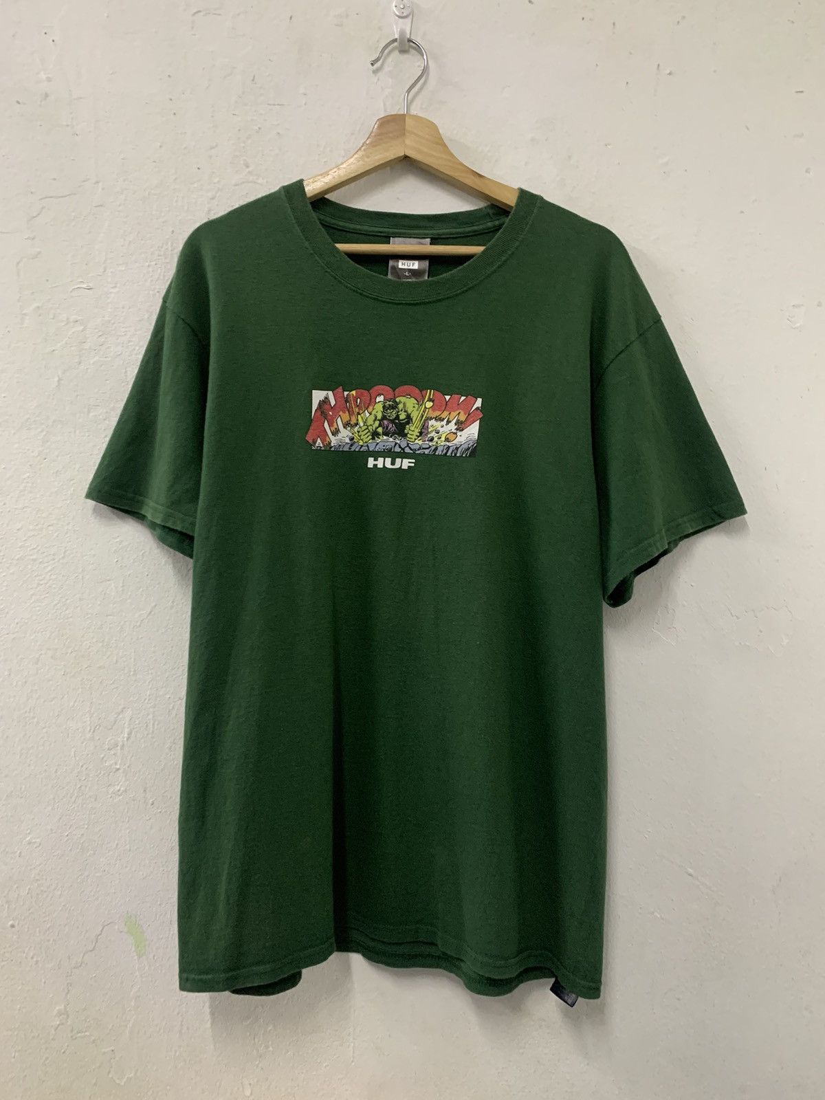 Huf Huf X Marvel Hulk Shirt Size US L / EU 52-54 / 3 - 1 Thumbnail
