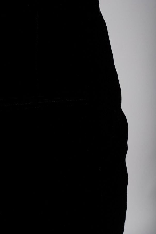 Saint Laurent Paris o1s1wg110924 Straight-Leg Pants in Velvet in Black Size 27" / US 4 / IT 40 - 5 Thumbnail