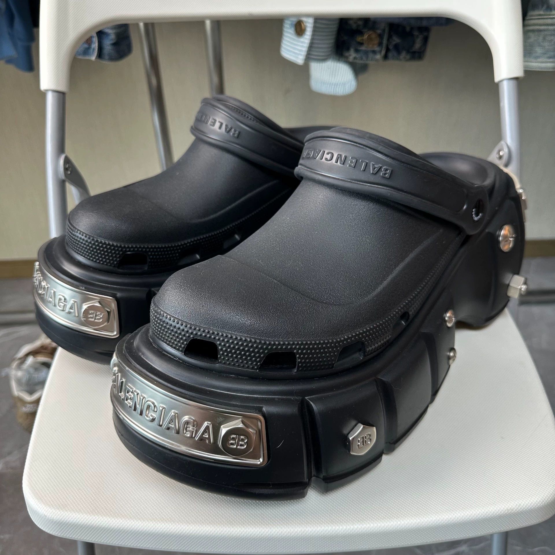 Balenciaga × Crocs Balenciaga Hard Crocs | Grailed
