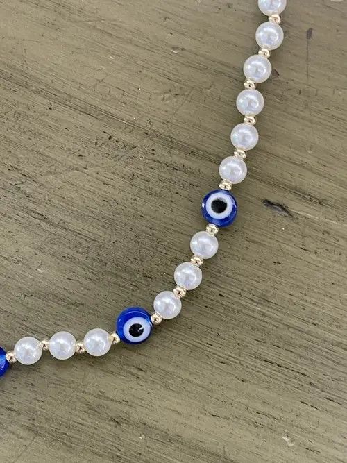Jewelry × Vintage Third Eye Pearl Necklace Size ONE SIZE - 2 Thumbnail