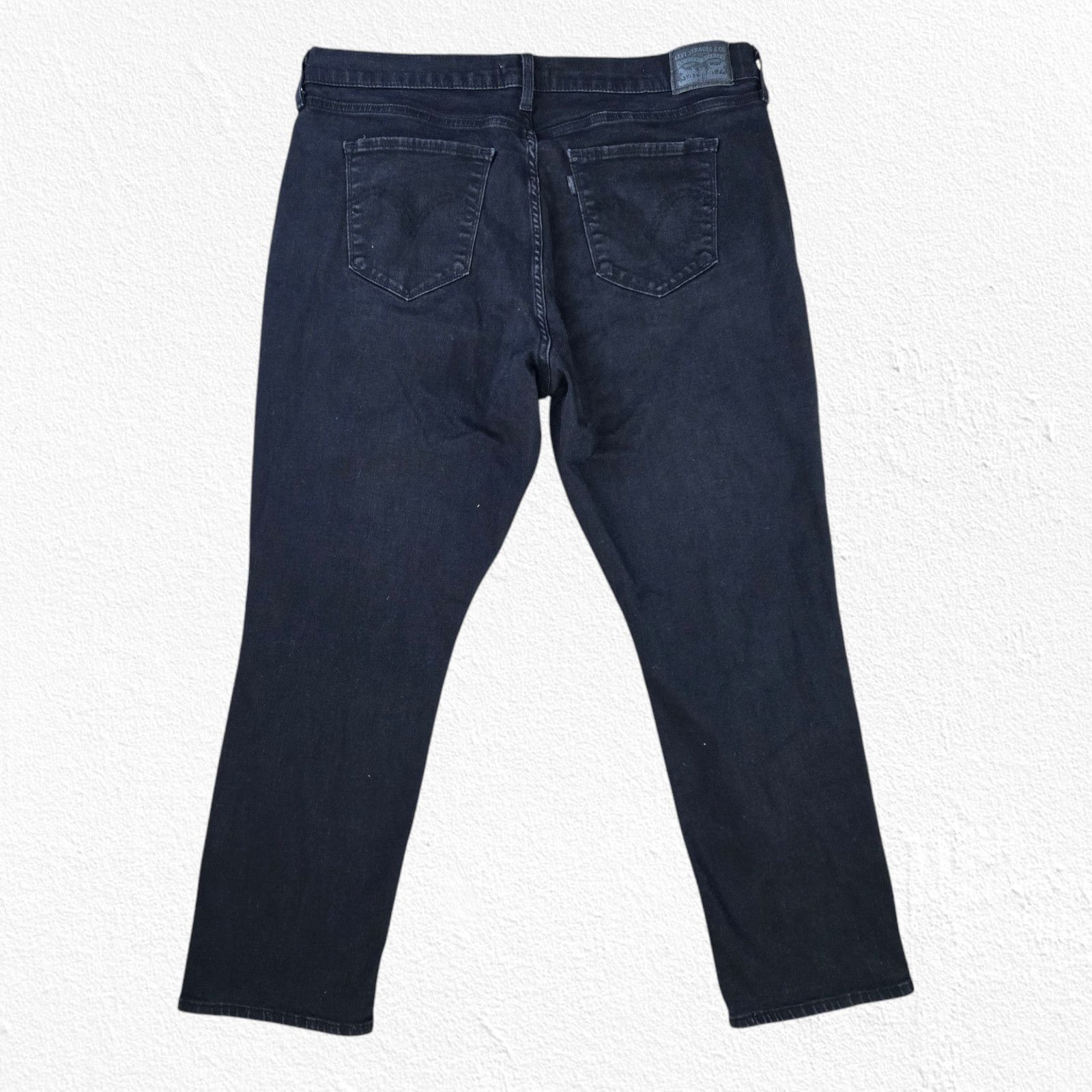 Levi's Levi's Black Classic Straight Jeans Size 18 S Size 40" / US 18 - 10 Thumbnail