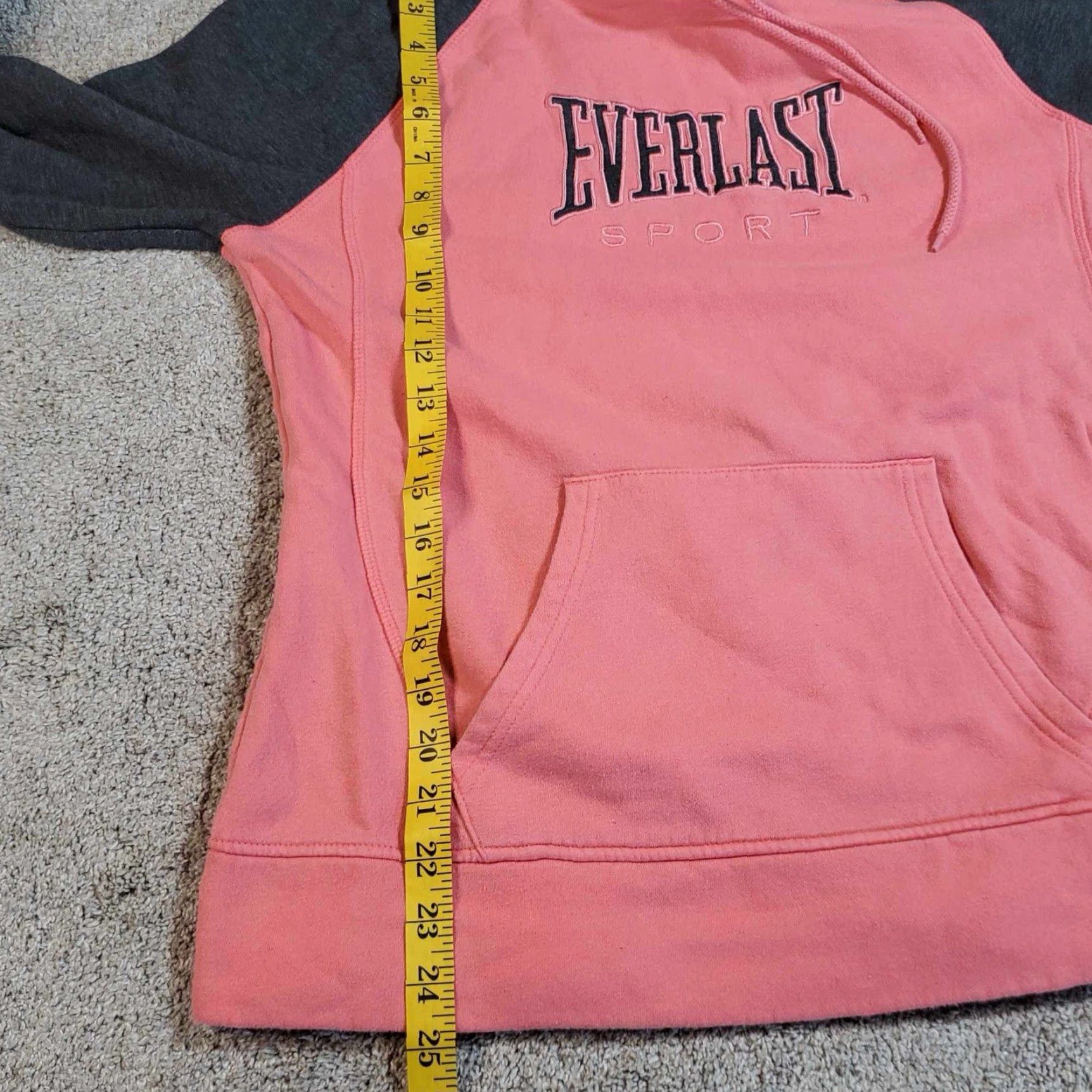 Everlast Womens Everlast Sport Hoodie Shirt Hooded Pullover Multicolor Solid Long Sleeve L Size L / US 10 / IT 46 - 5 Thumbnail