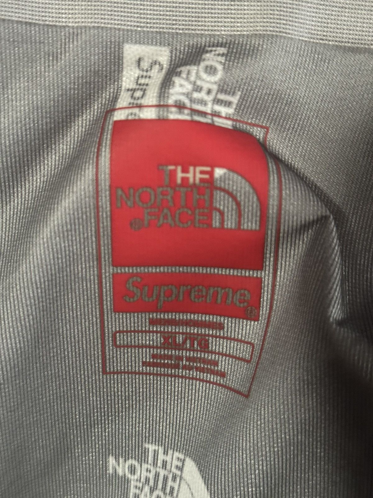 Supreme Supreme North Face Summit Tape Seam Black Size US XL / EU 56 / 4 - 5 Thumbnail