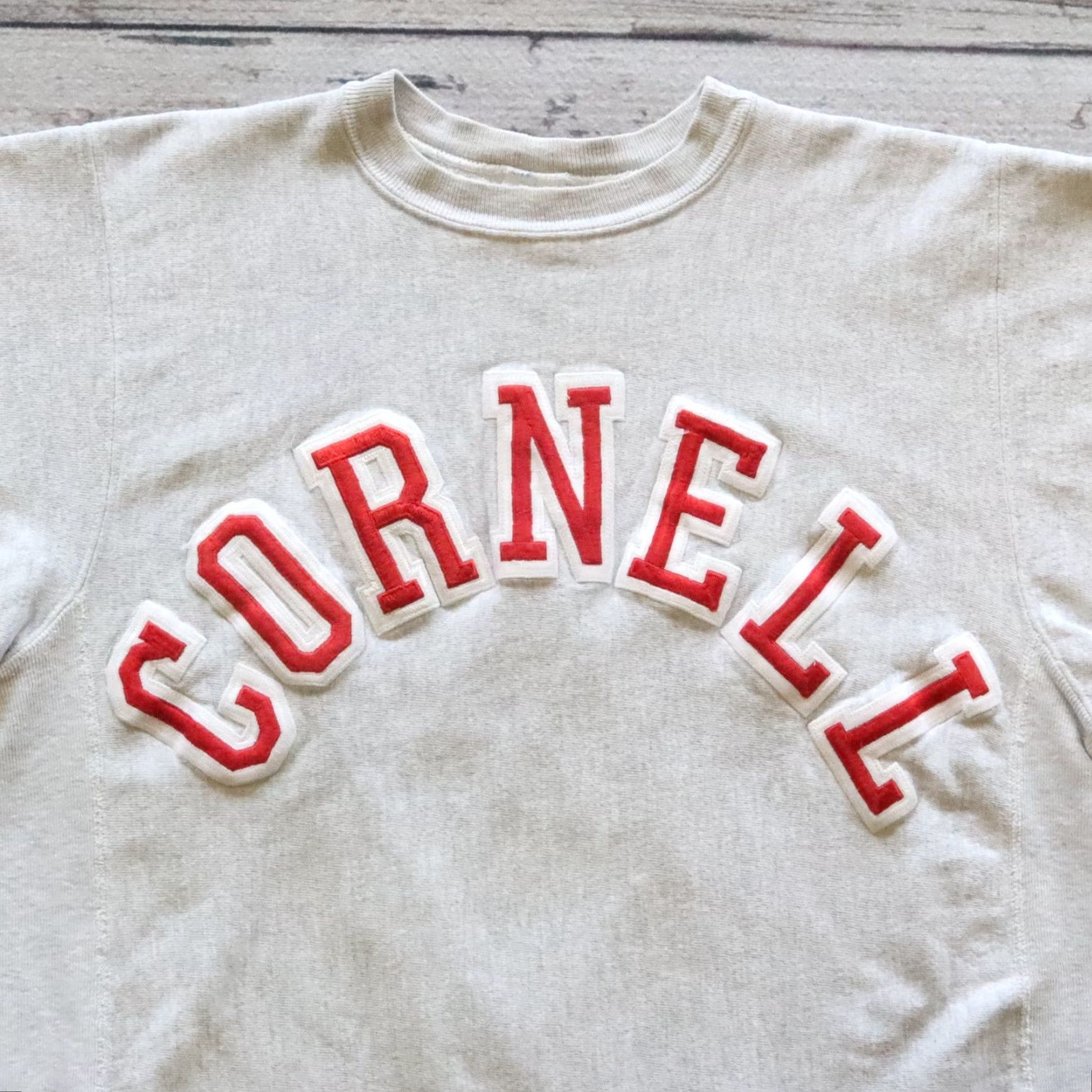 Champion VINTAGE Cornell University Crewneck Champion Reverse Weave Sweatshirt Shirt Mens L Gray 90s (if applicable) Size US L / EU 52-54 / 3 - 2 Thumbnail
