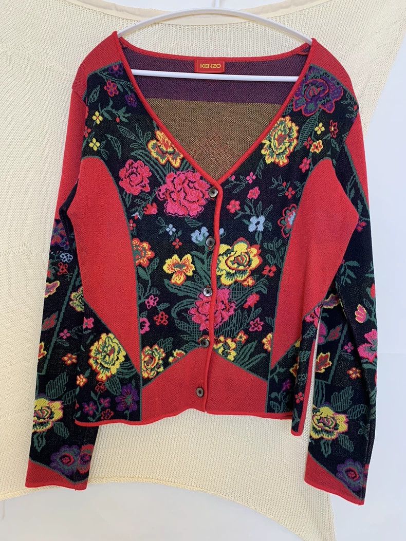 Kenzo KENZO Knitted cardigan Size M / US 6-8 / IT 42-44 - 1 Thumbnail