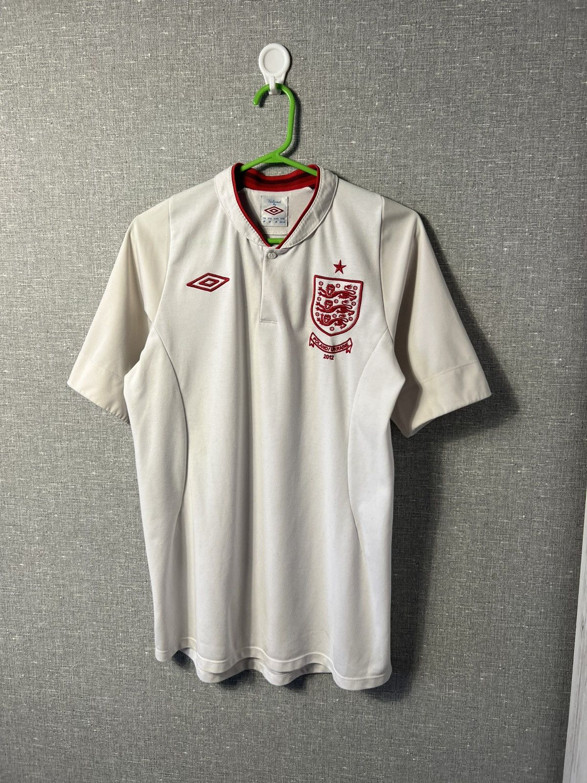 England Home football shirt 2012.