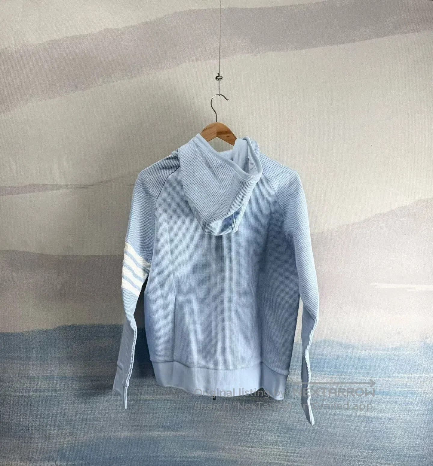 Thom Browne thom browne blue waffle hooded jacket. Size US M / EU 48-50 / 2 - 3 Thumbnail