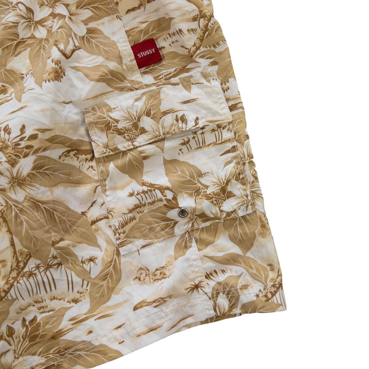 Stussy Vintage Stussy Hawaiian Beachshorts Size 29 Size US 29 - 6 Thumbnail