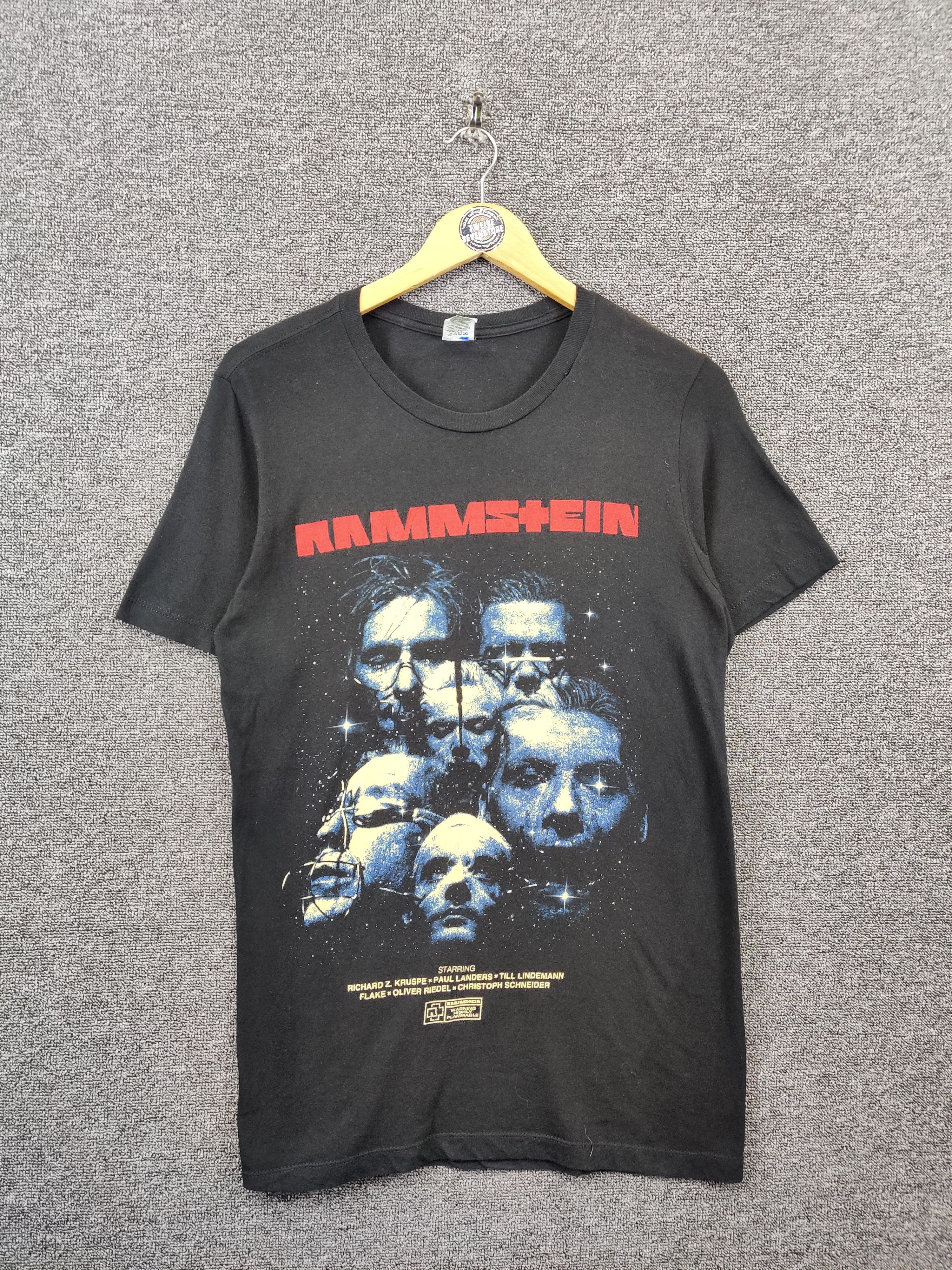 Band Tees Rammstein Rock Band Tee Tshirt Size US M / EU 48-50 / 2 - 1 Thumbnail